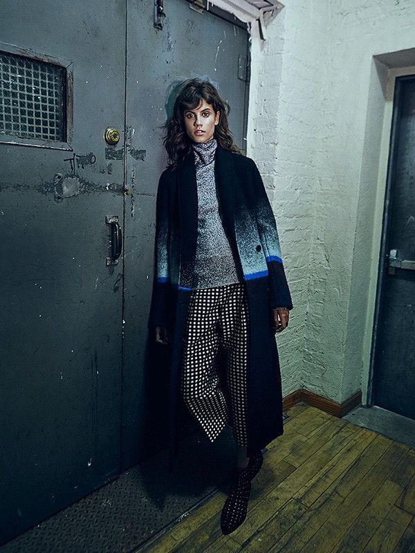 T by Alexander Wang T by Alexander Wang Degrade Ombré wool-blend coat Size XS / US 0-2 / IT 36-38 - 2 Thumbnail