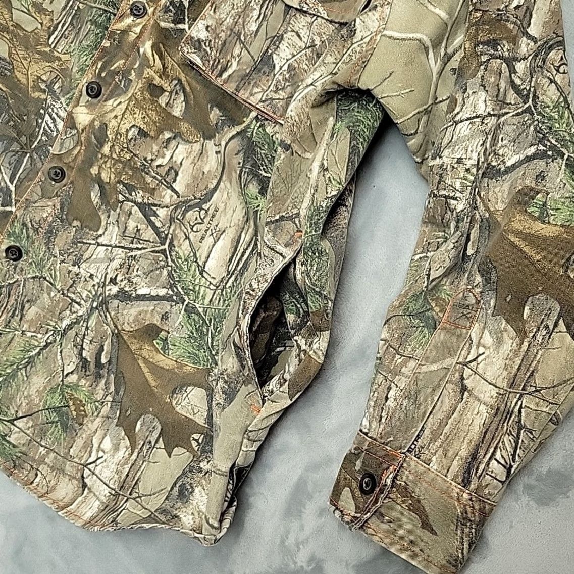 Realtree VINTAGE Duck Commander Camo Shirt Men 1XL Twill Realtree Xtra Shacket Jacket Hunt Shirt Size US XL / EU 56 / 4 - 7 Thumbnail