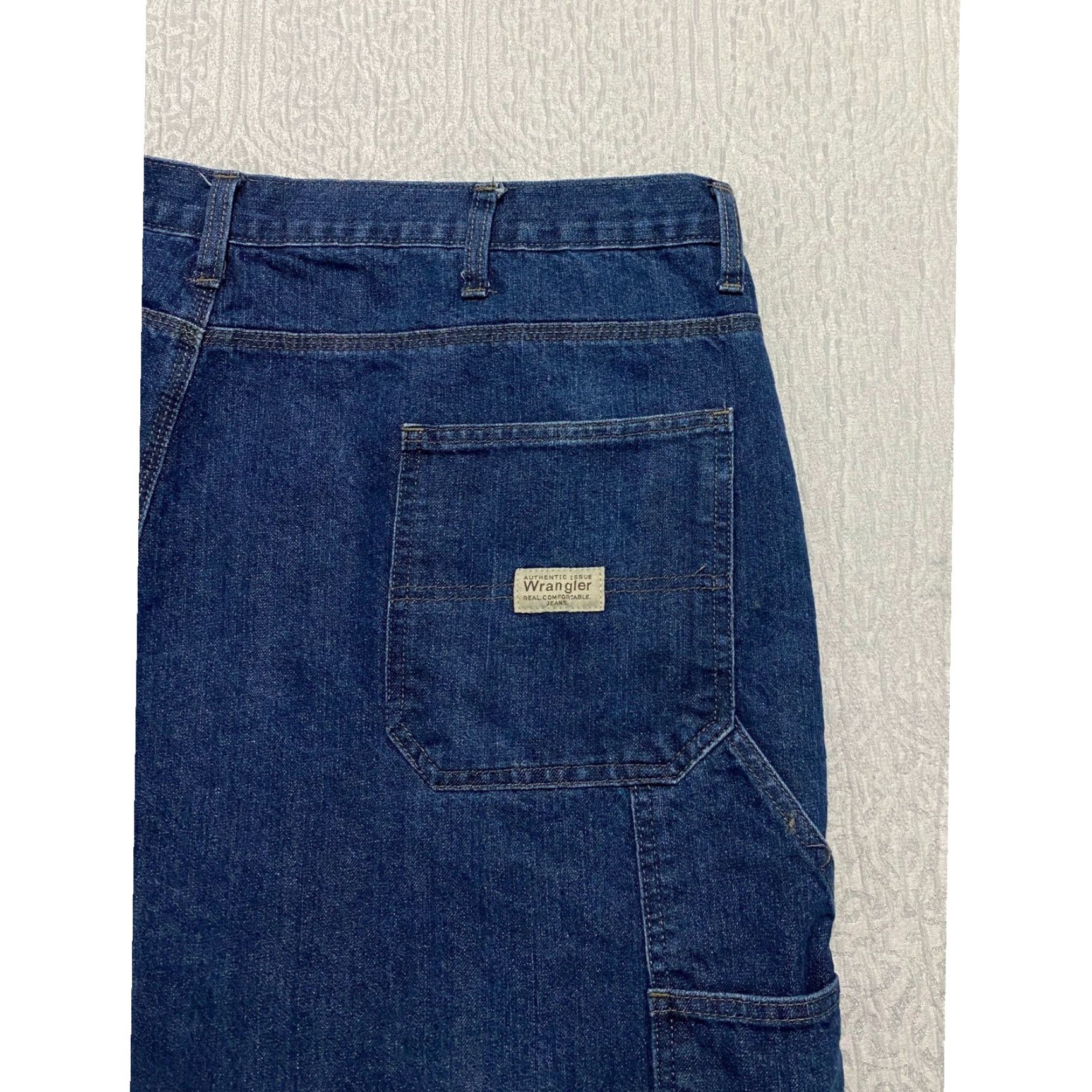 Wrangler Wrangler Carpenter Jeans Mens 42x30 Denim Fleece Lined Workwear Relaxed Size US 42 / EU 58 - 5 Thumbnail