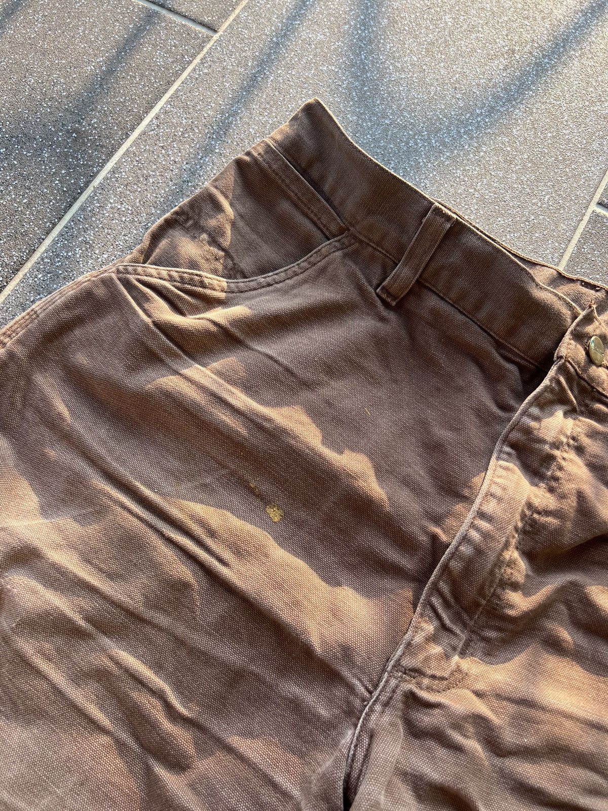 Carhartt × Vintage Carhartt Shorts Carpenter cargo Work Shorts Y2K Size US 36 / EU 52 - 8 Thumbnail