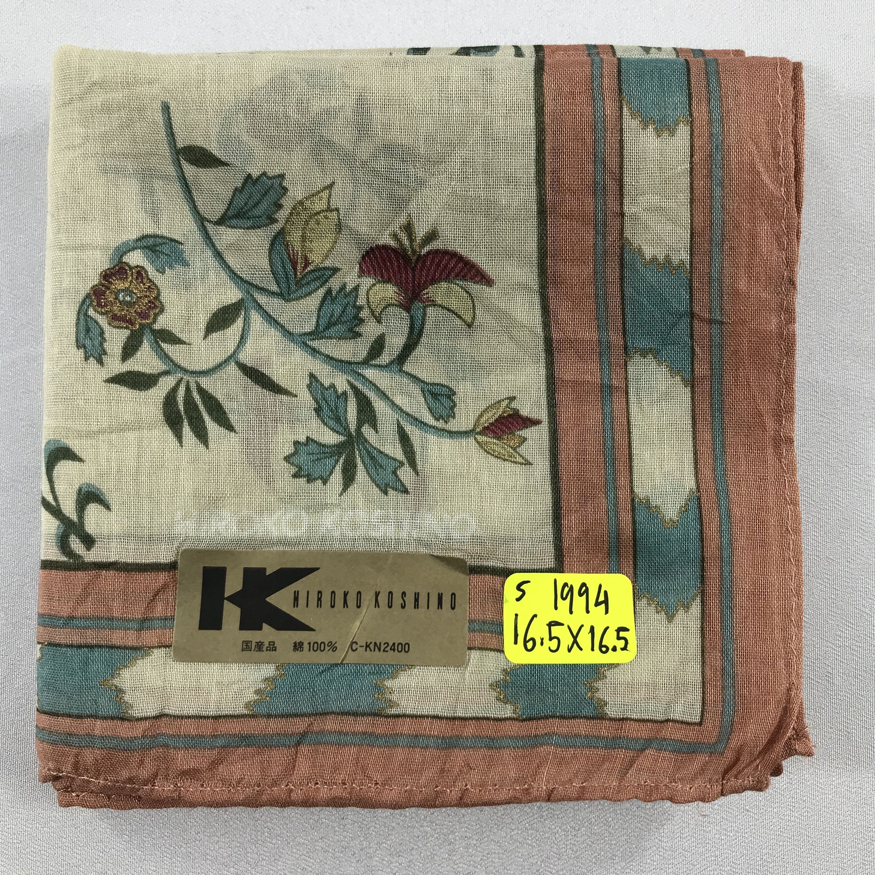 Hiroko Koshino Homme × Vintage Hiroko Koshino Bandana / Handkerchief / Neckerchief - S1994 Size ONE SIZE - 5 Thumbnail