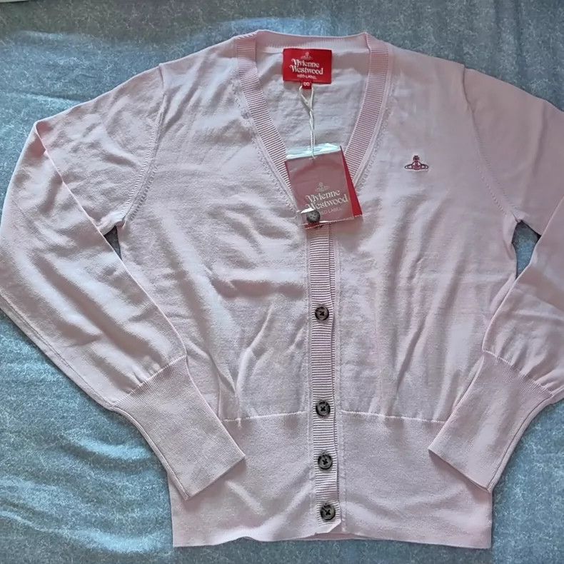 Vivienne Westwood Vivienne Westwood size00 Pink knit cardigan Size ONE SIZE - 1 Thumbnail