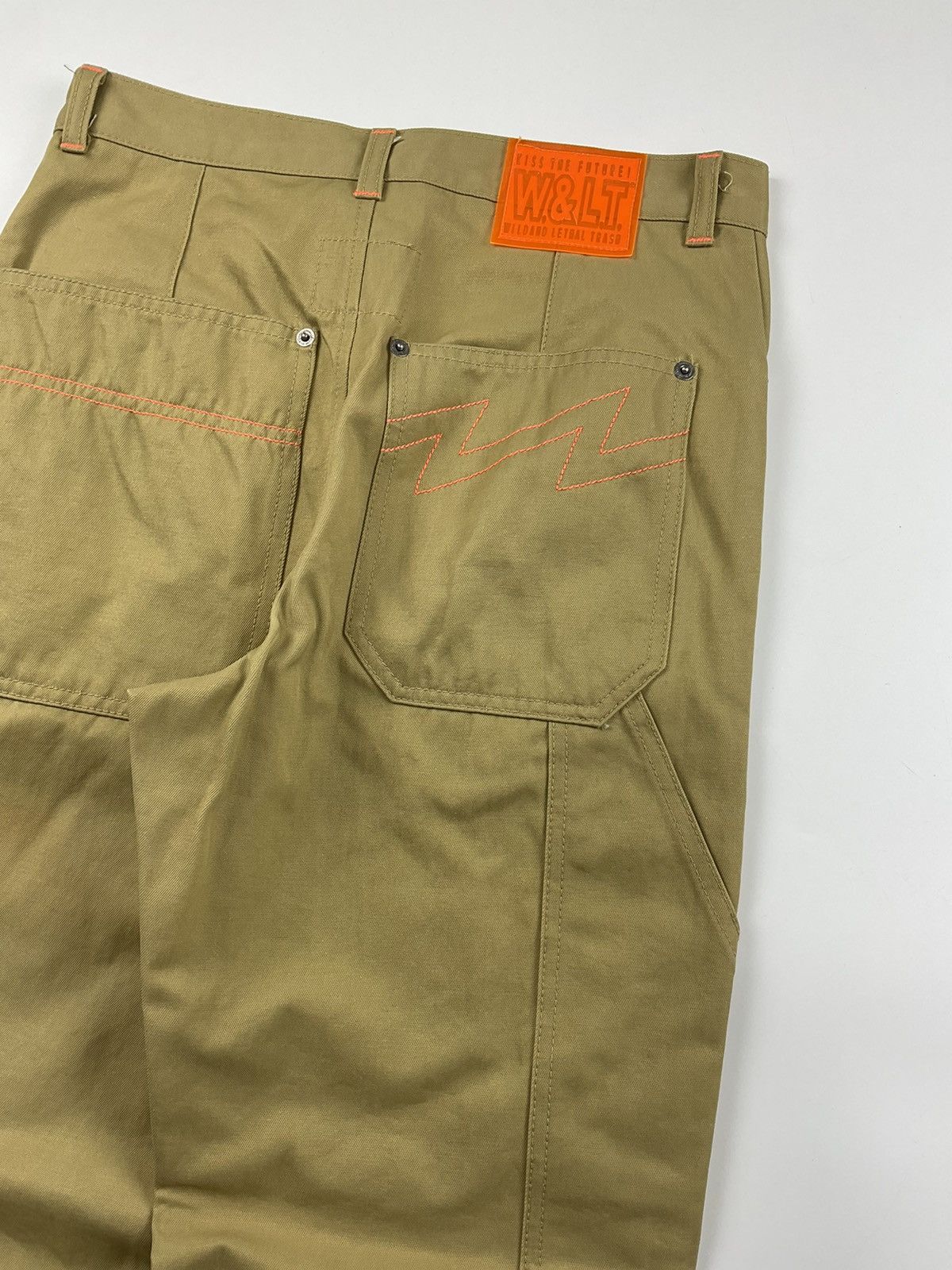 Walter Van Beirendonck Vintage Walter Van Beirendonck S/S'98 Carpenter Pants Size US 29 - 5 Thumbnail