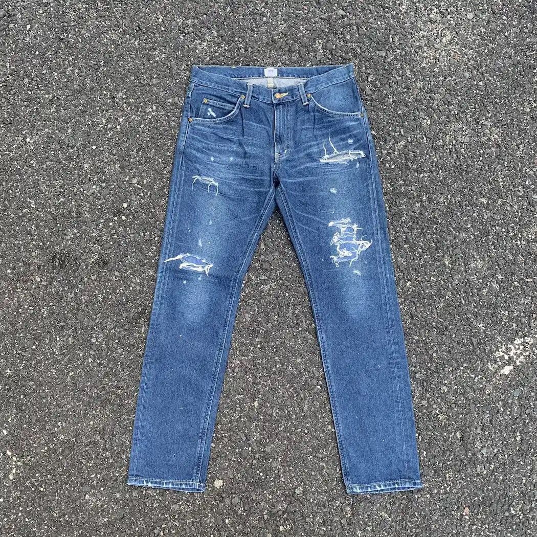 Ciaopanic Lee Riders Ciaopanic Type Jeans Distressed Denim Ripped Pant Size US 32 / EU 48 - 1 Thumbnail