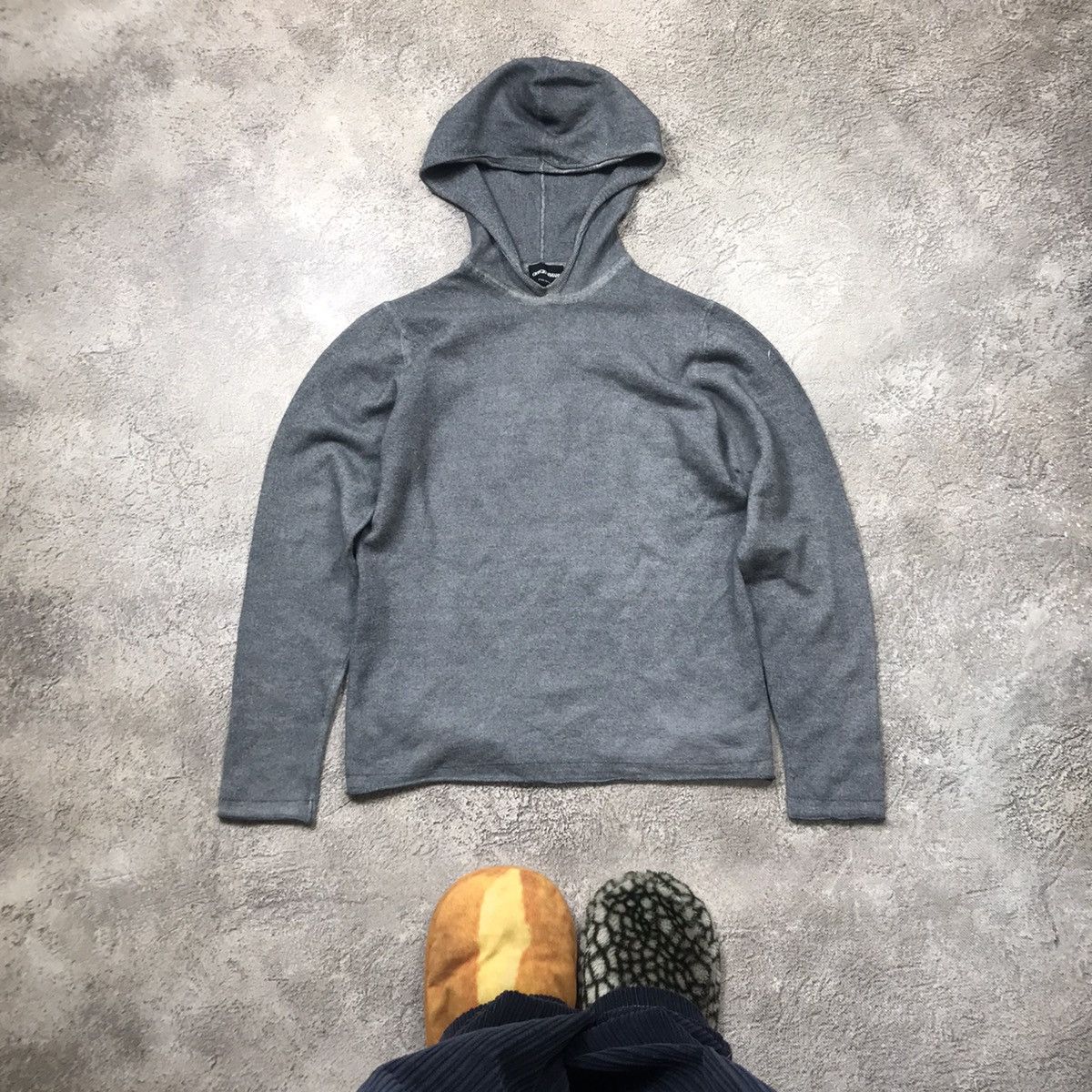 Vintage Vintage 90s Faded Hoodie Streetwear Grunge Skate Small Boxy Size S / US 4 / IT 40 - 1 Thumbnail