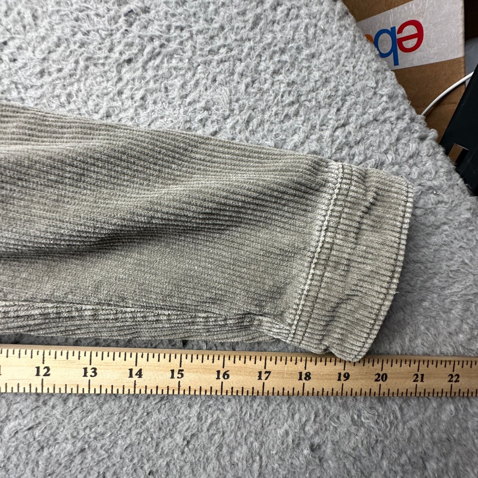 Abercrombie & Fitch Abercrombie & Fitch Corduroy Button Up Shirt Medium Tall Size US M / EU 48-50 / 2 - 6 Thumbnail