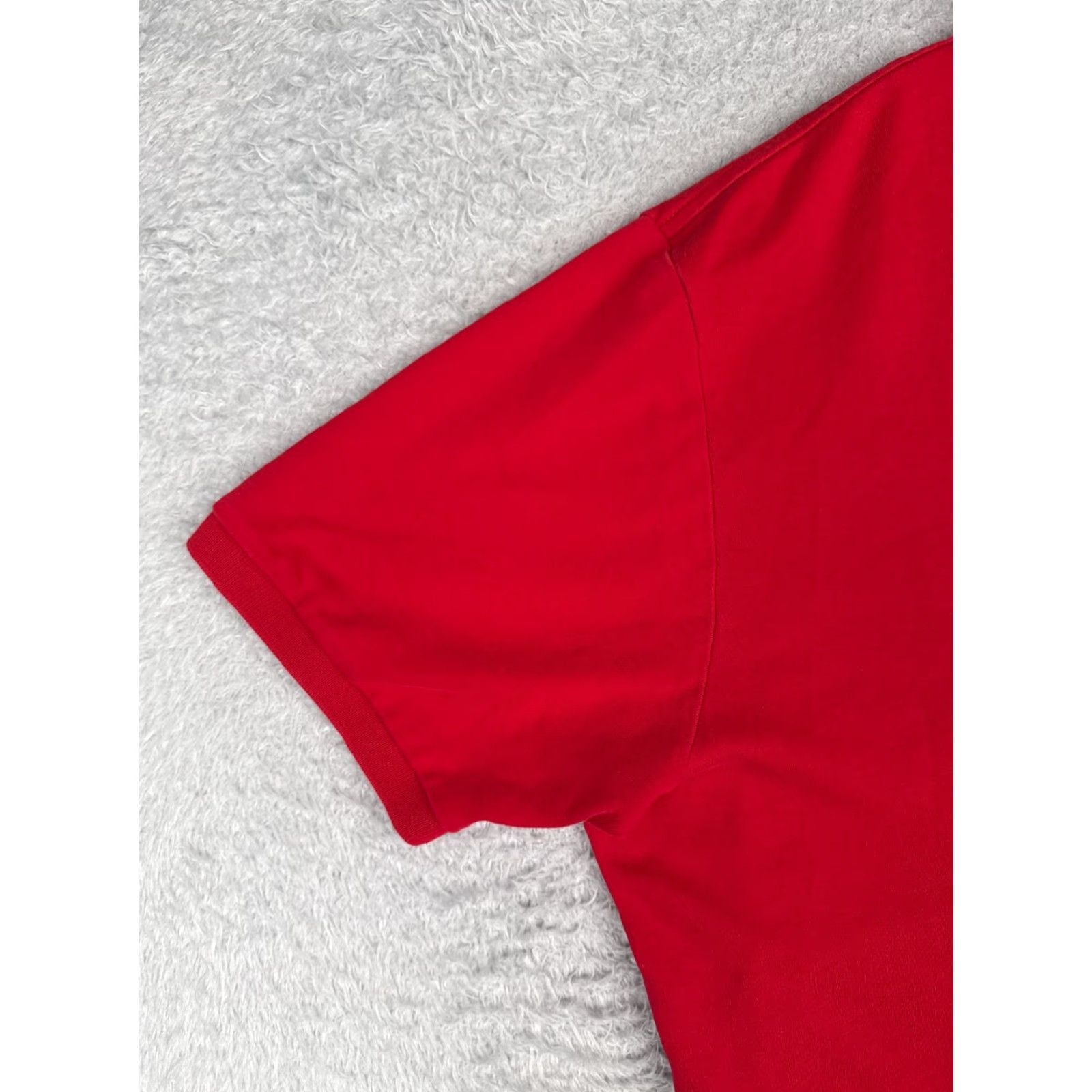 Ralph Lauren VINTAGE Ralph Lauren Polo Shirt Adult XL Red Short Sleeve 100% Cotton Slim logo Embroidered Men’s Polo Size US XL / EU 56 / 4 - 3 Thumbnail