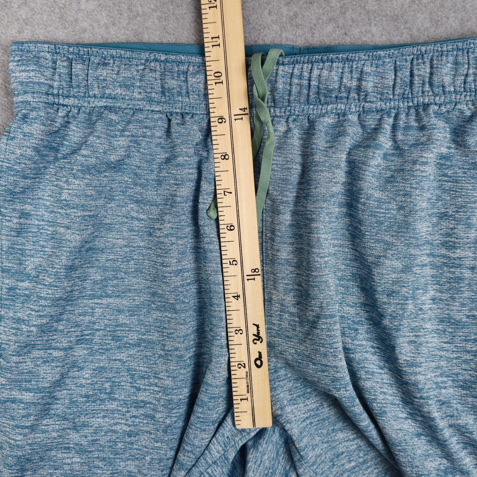 Reebok Reebok Medium Performance Tech Heather Blue Athletic Shorts Size US 30 / EU 46 - 11 Thumbnail
