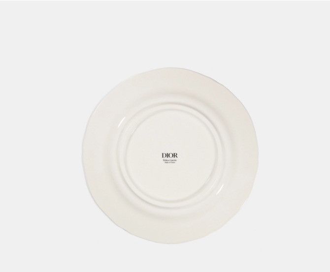 Dior o1w1db10425 HYJ01CRU Size: OS / Dessert Plate in Multicolor Size ONE SIZE - 2 Thumbnail