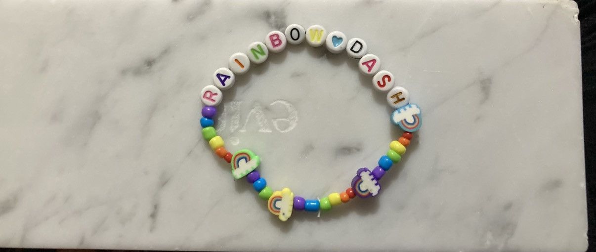 Other Rainbow dash themed bracelet Size ONE SIZE - 1 Preview