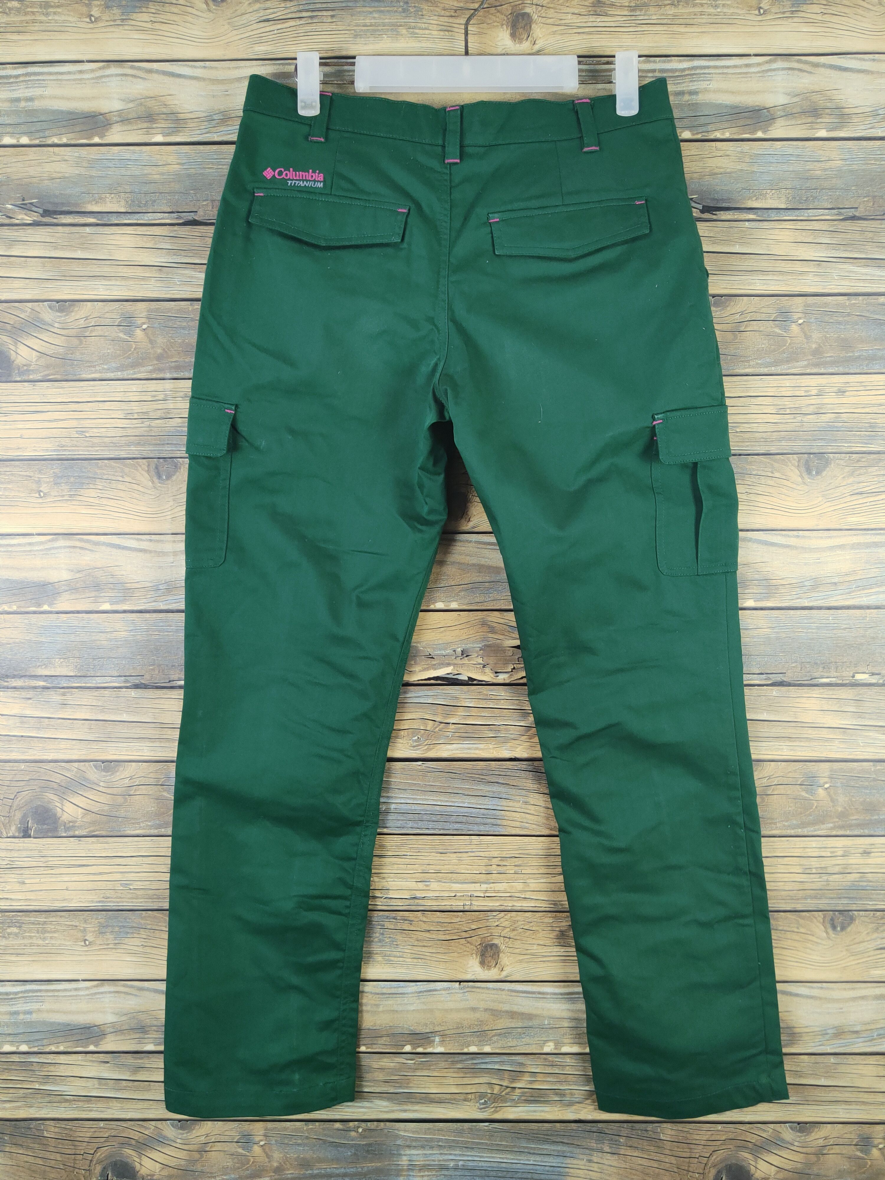 Columbia DL Columbia Green Multipocket Tactical Cargo Pants #728 Size 31" - 9 Thumbnail