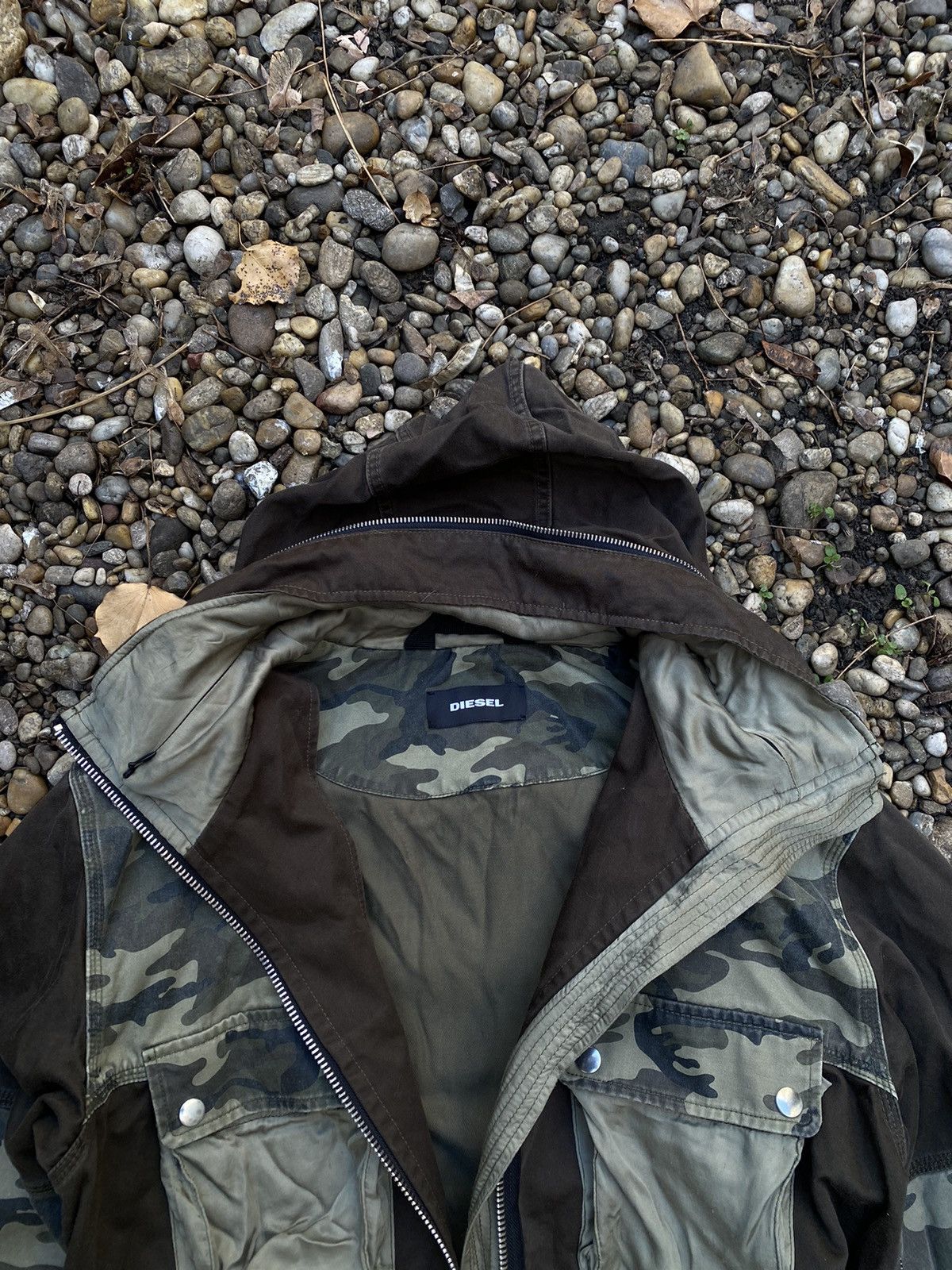 Diesel Diesel Avant-Garde Multipocket Multizip Light Jacket Size US L / EU 52-54 / 3 - 5 Thumbnail