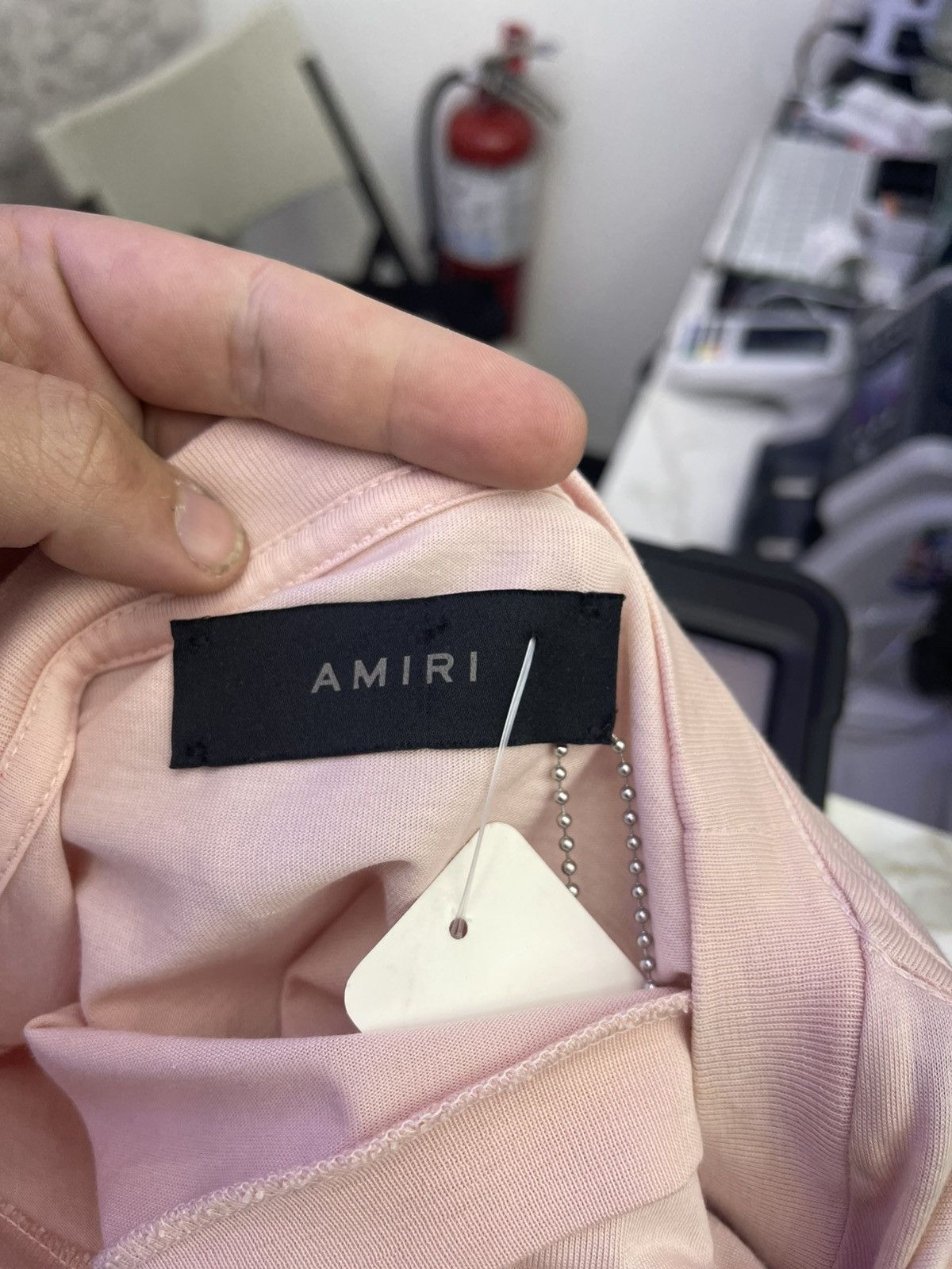 Amiri Amiri 22 tee (pink) Size US XXL / EU 58 / 5 - 3 Thumbnail