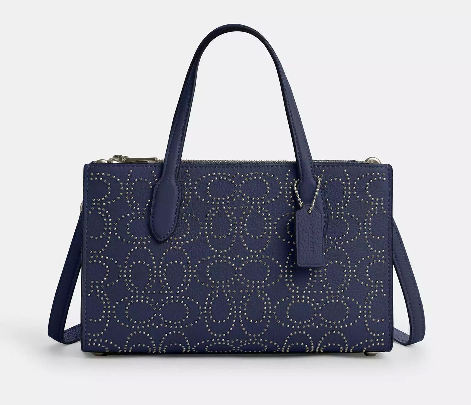 Coach Nina Small Tote Bag With Signature Rivets CX266 Size ONE SIZE - 5 Thumbnail