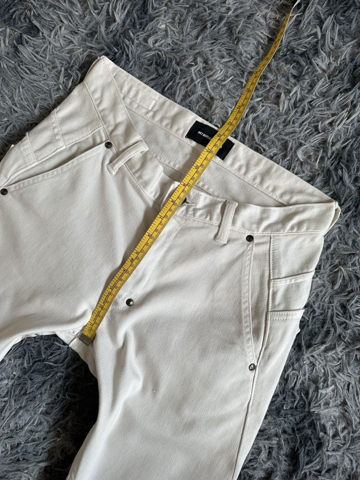 Diet Butcher Slim Skin 15/16AW - DBSS '' Feather to Snow '' collection pant Size US 29 - 17 Thumbnail