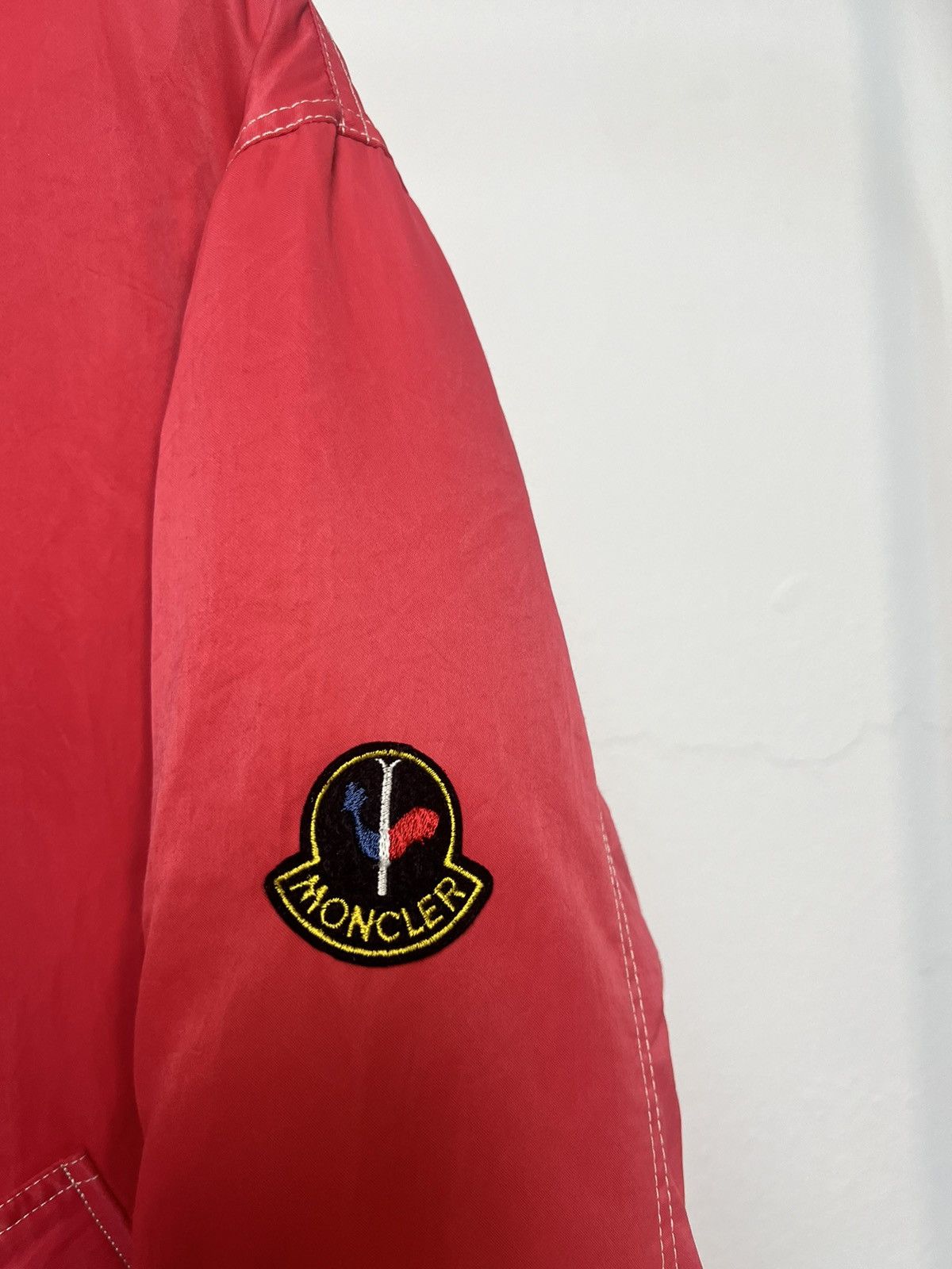Moncler Vintage Moncler Red Puffer Down Jacket Size US M / EU 48-50 / 2 - 10 Thumbnail