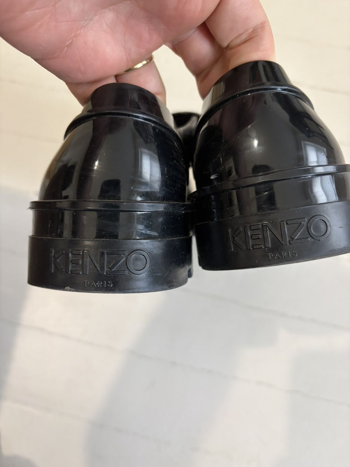 Kenzo Kenzo Rubber Mary Jane Sandals Size US 9 / EU 42 - 11 Thumbnail