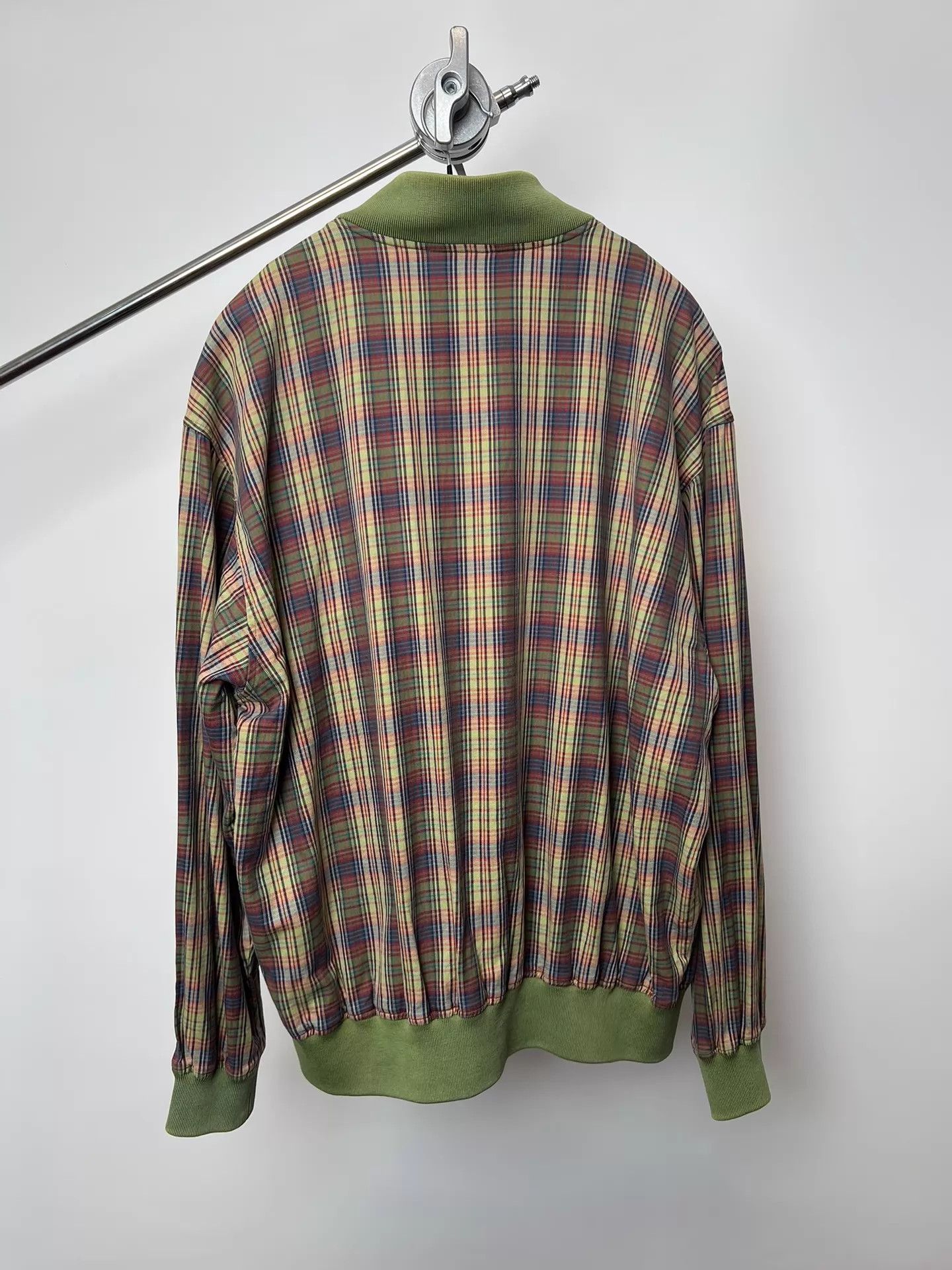 Dior Dior Sport Green Check Zipper Jacket Size US L / EU 52-54 / 3 - 7 Thumbnail