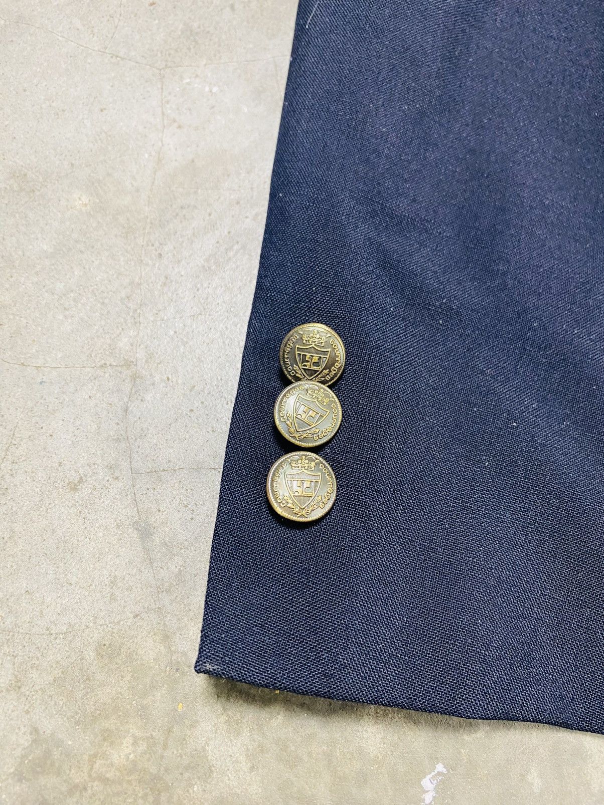 Courreges Rare Vintage Courreges Homme Double Breasted Blazer Size US M / EU 48-50 / 2 - 9 Thumbnail