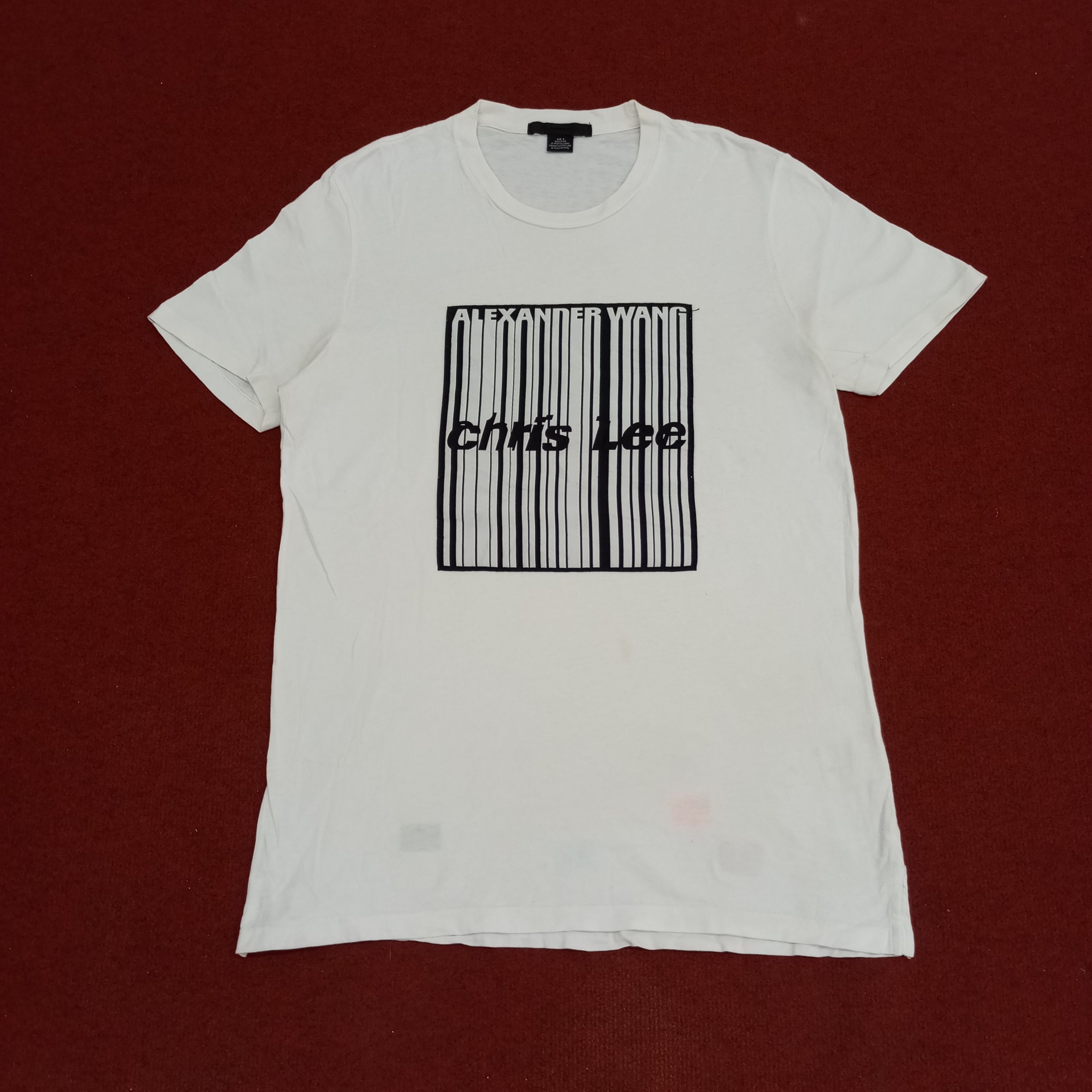 Alexander Wang × Designer × Vintage Alexander Wang Chris Lee Designer Tshirt Size US M / EU 48-50 / 2 - 1 Thumbnail