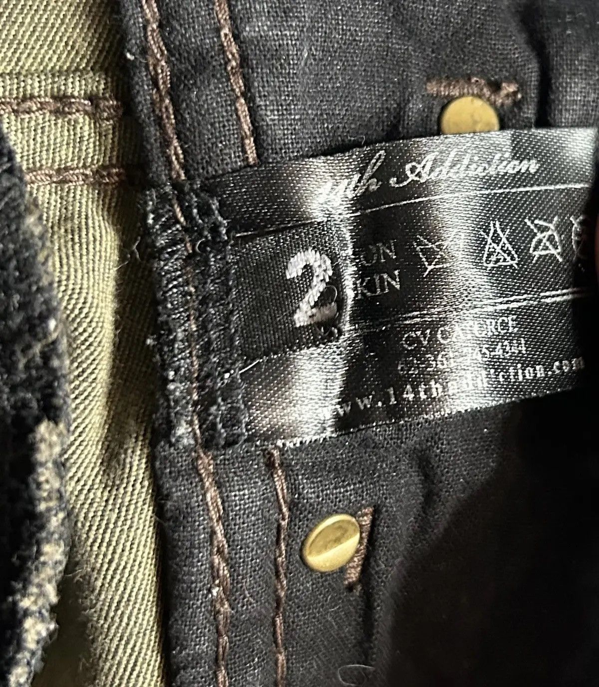 14th Addiction 14th addiction leather crocodile pants | Grailed