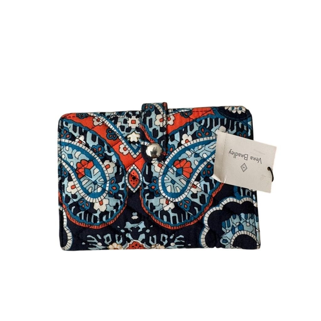 Vera Bradley Vera Bradley travel wallet blue paisley Size ONE SIZE - 1 Thumbnail