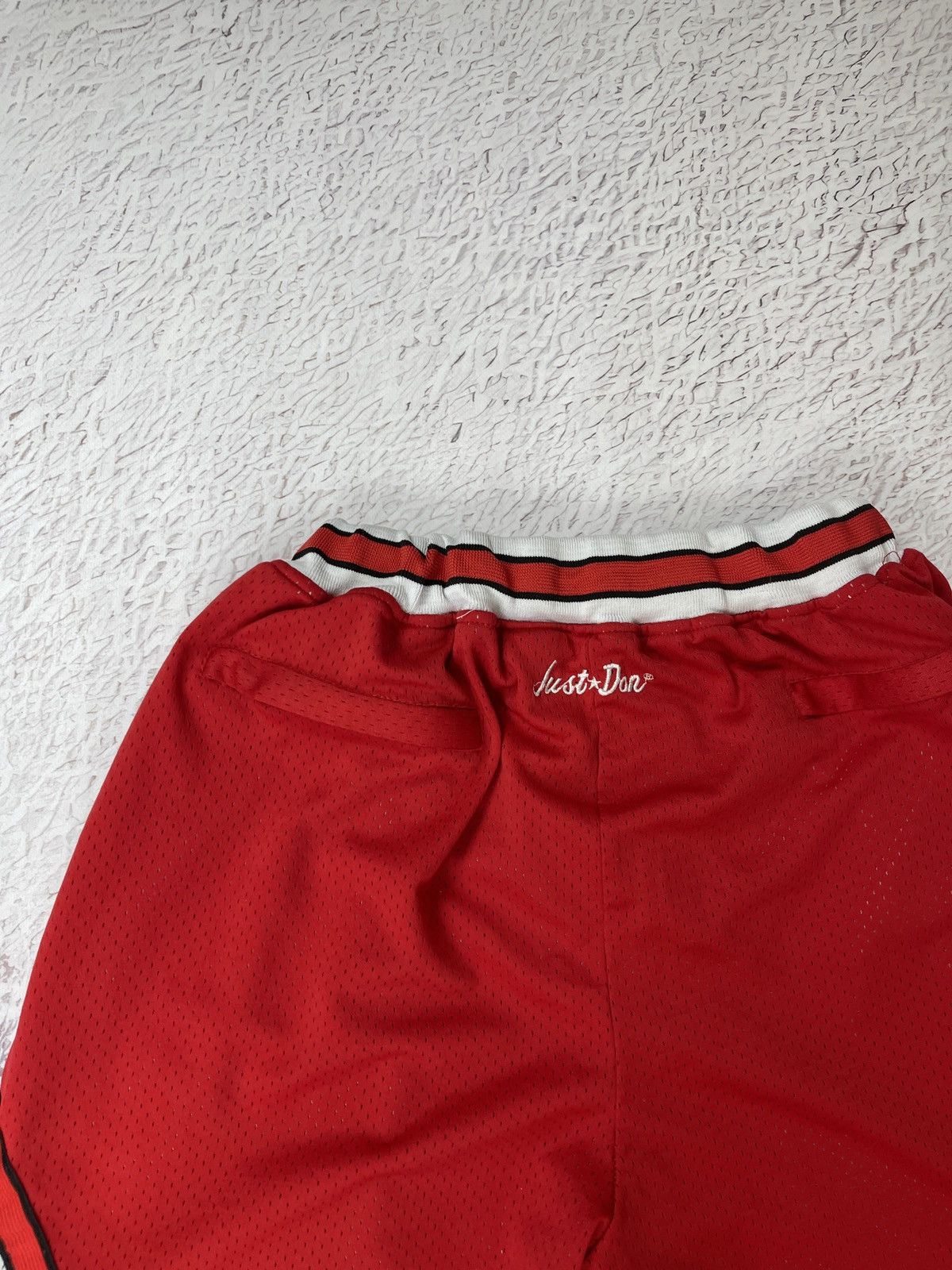 NBA Chicago Bulls Just Don vintage made in USA shorts 1997-98 Size US 30 / EU 46 - 14 Thumbnail