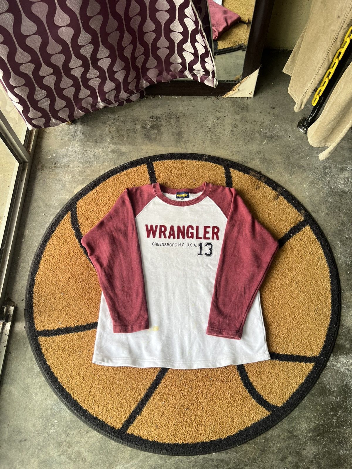 Wrangler 🔥Vintage Wrangler Greensboro 13 Crewneck Sweatshirt Size US S / EU 44-46 / 1 - 2 Thumbnail