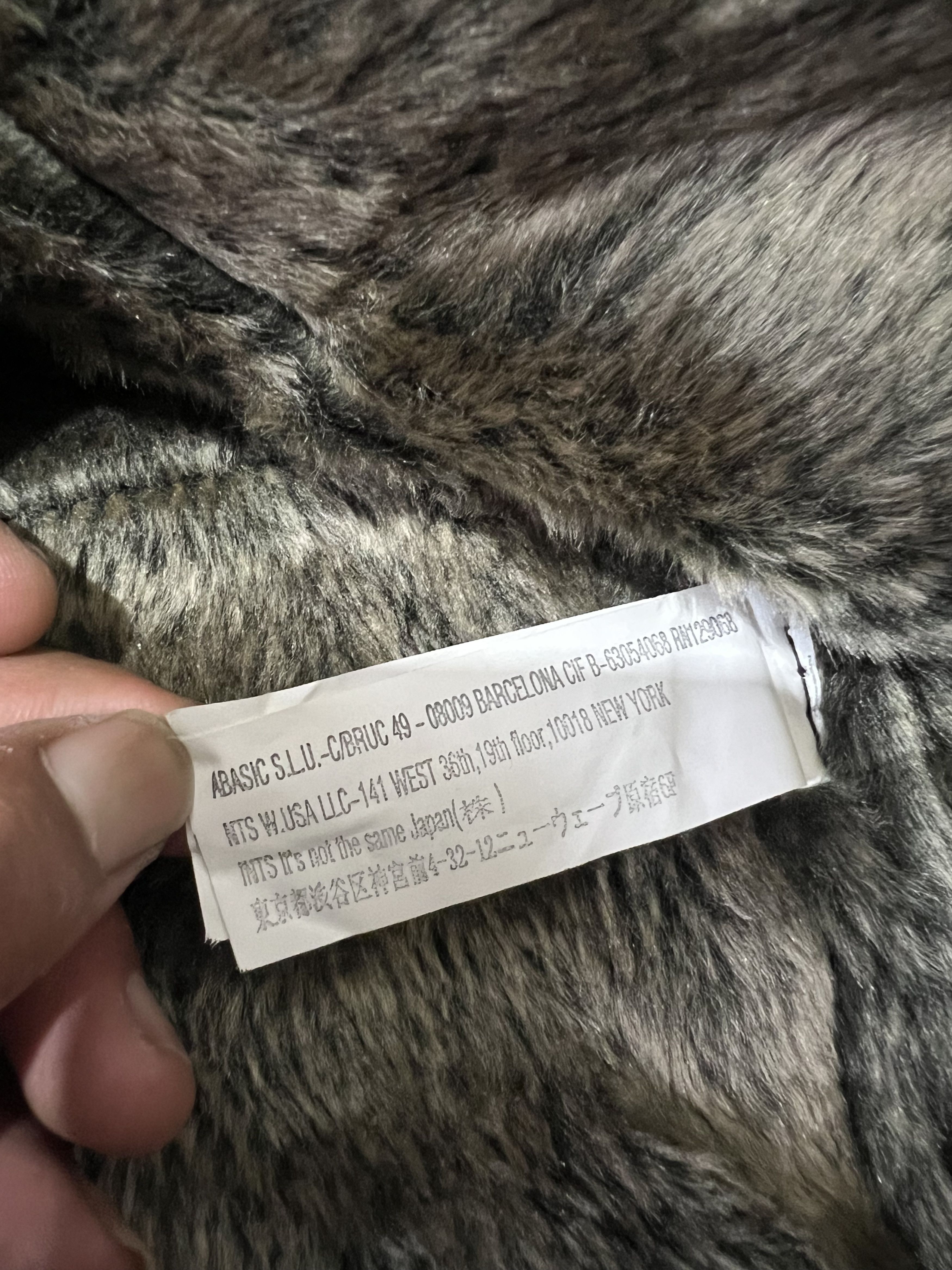 Japanese Brand 2000s Archival Japan Fur Fuzzy Wax Feather y2k Lgb Ifsix Size US M / EU 48-50 / 2 - 11 Thumbnail