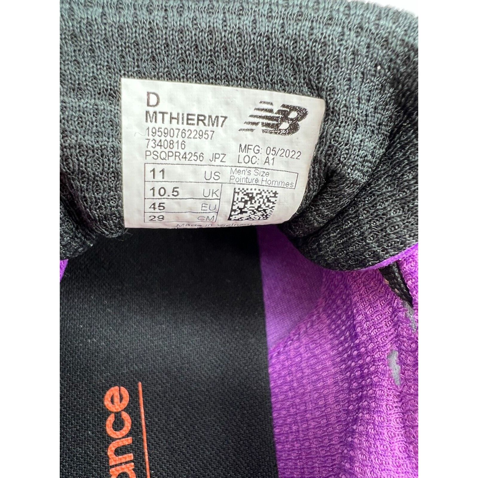 New Balance New Balance Fresh Foam X Hierro V7 Megagrip Sneakers Men 11D Size US 11 / EU 44 - 3 Thumbnail