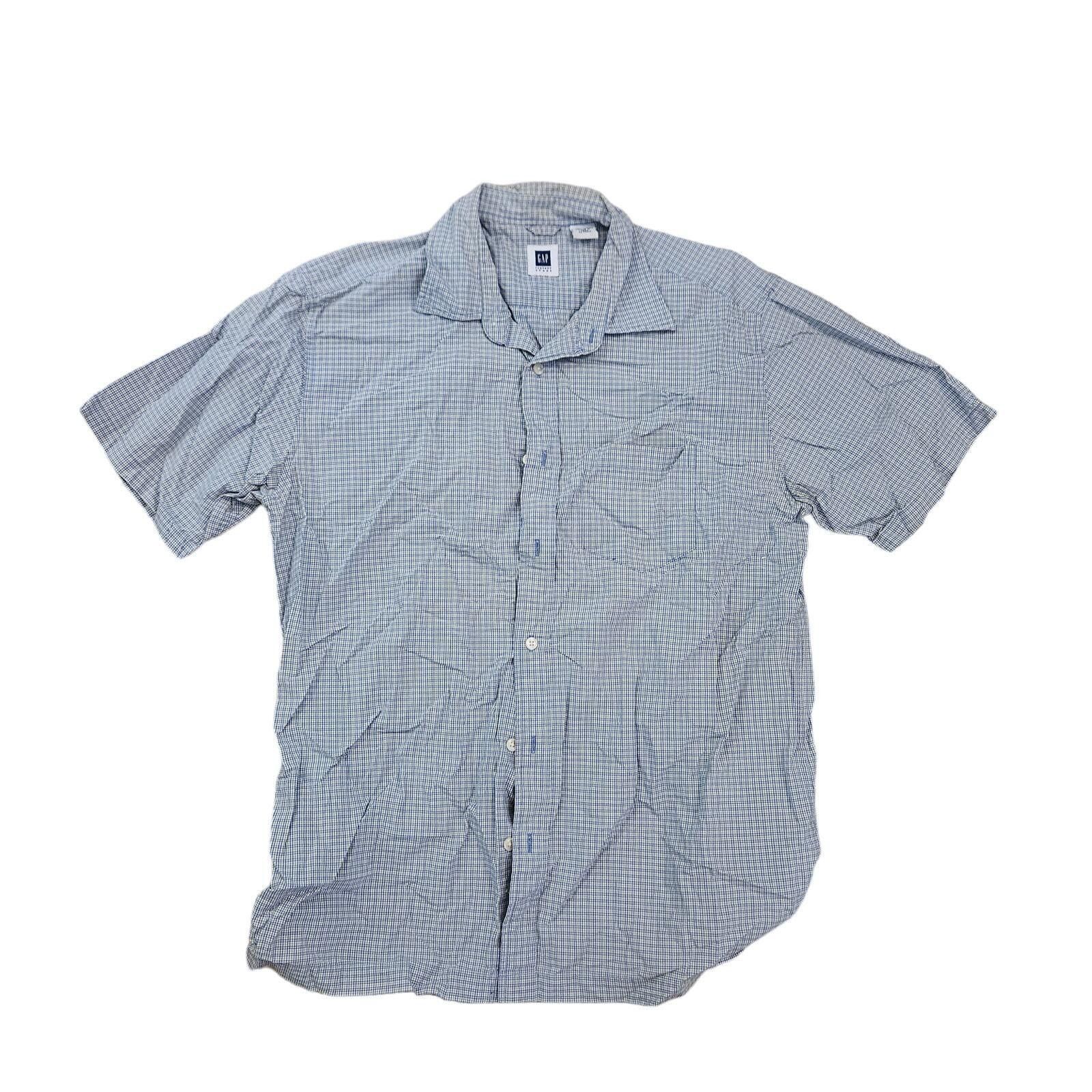Gap Gap Men's Button-Up Shirt Plaid 100% Cotton Size Large Size US L / EU 52-54 / 3 - 1 Thumbnail