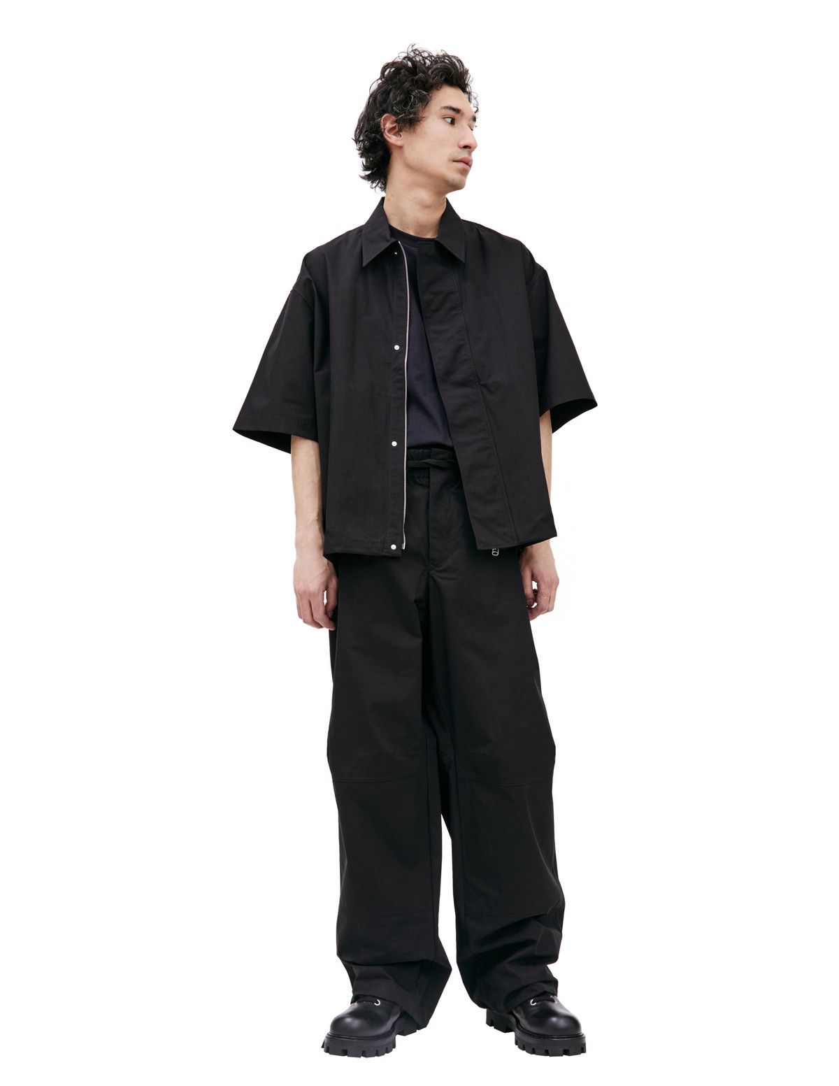 OAMC o1y0225 Solid Color Shirt in Black Size US XXL / EU 58 / 5 - 4 Thumbnail