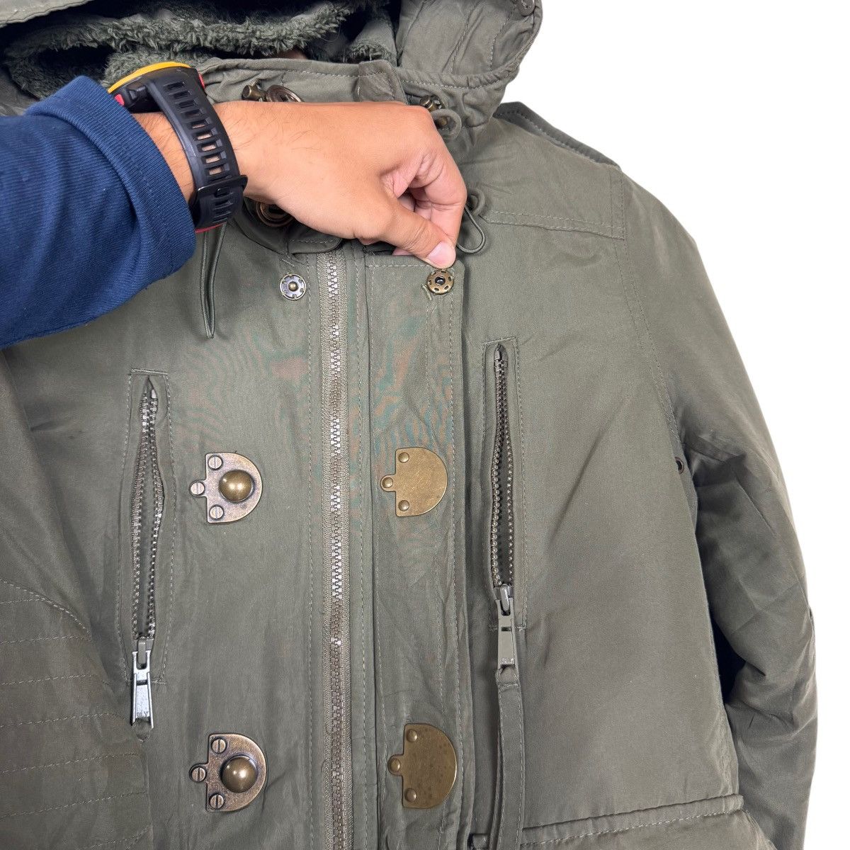 SLY SLY Military Amelia Hooked Button Parka Size XS / US 0-2 / IT 36-38 - 14 Thumbnail