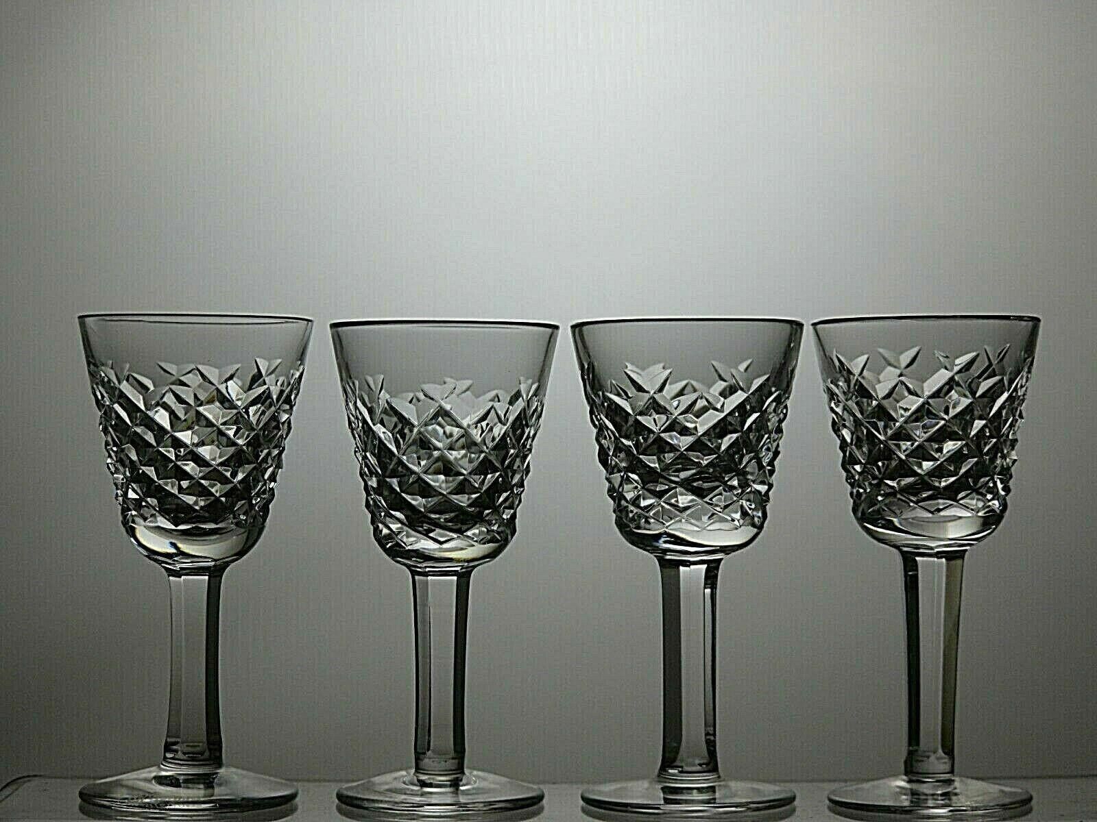 Other Waterford Crystal Alana Cut Set Of 4 Liqueur Glasses 3 1/2" Size ONE SIZE - 2 Thumbnail