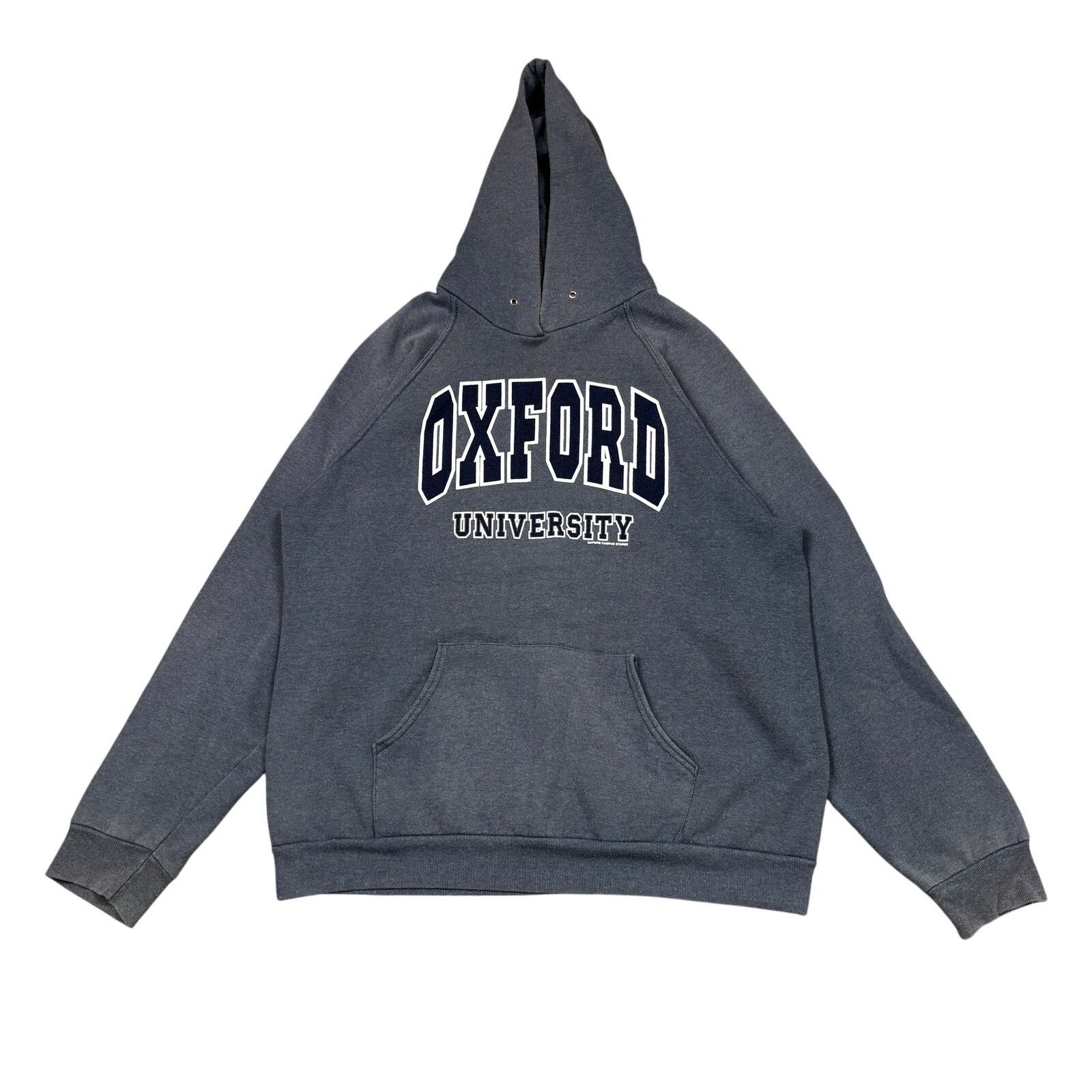 Fruit Of The Loom × Vintage Vintage 90s Oxford University Hoodie Men's Large College Size US L / EU 52-54 / 3 - 1 Thumbnail
