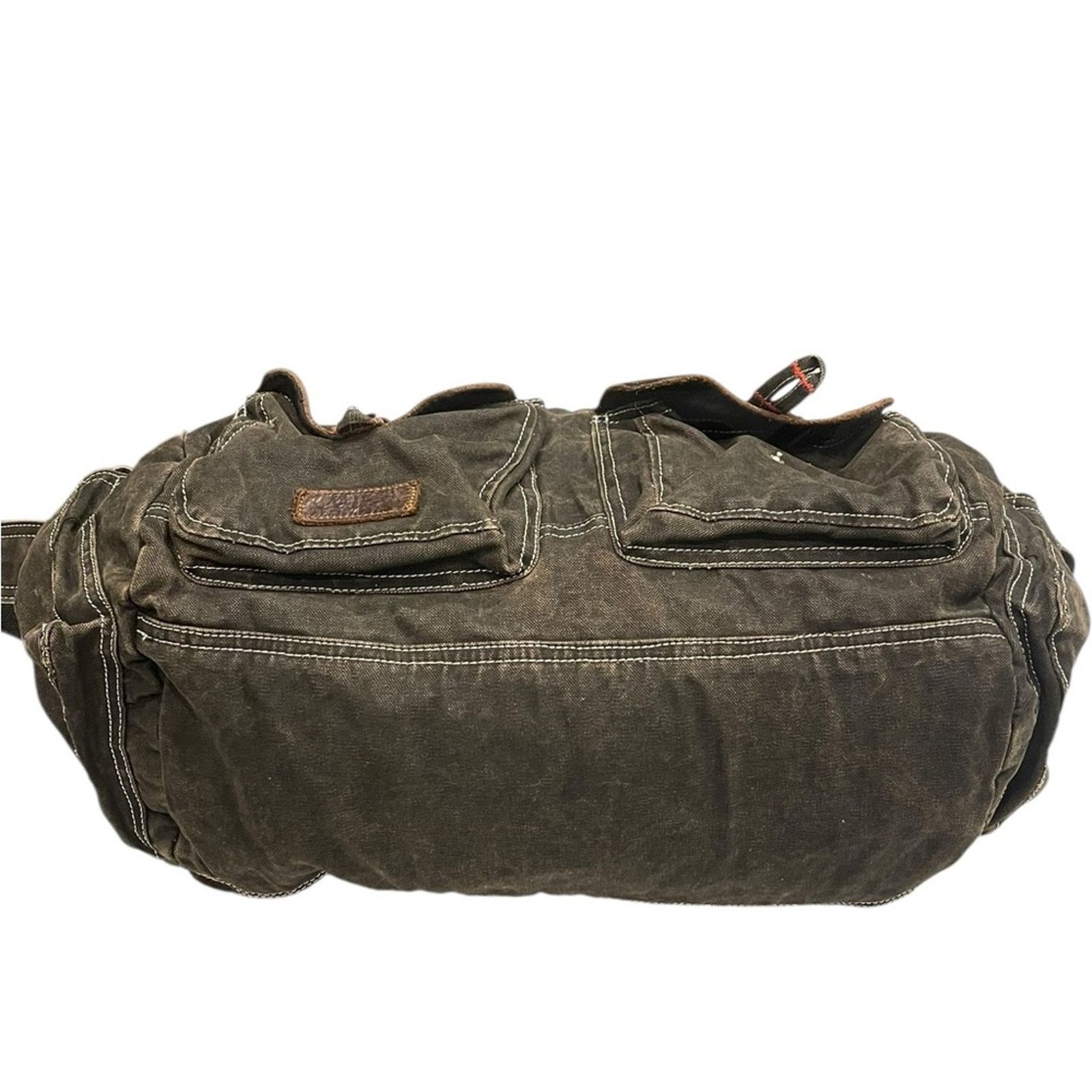 Bed Stu Bed stu military style leather/canvas bag Size ONE SIZE - 7 Thumbnail