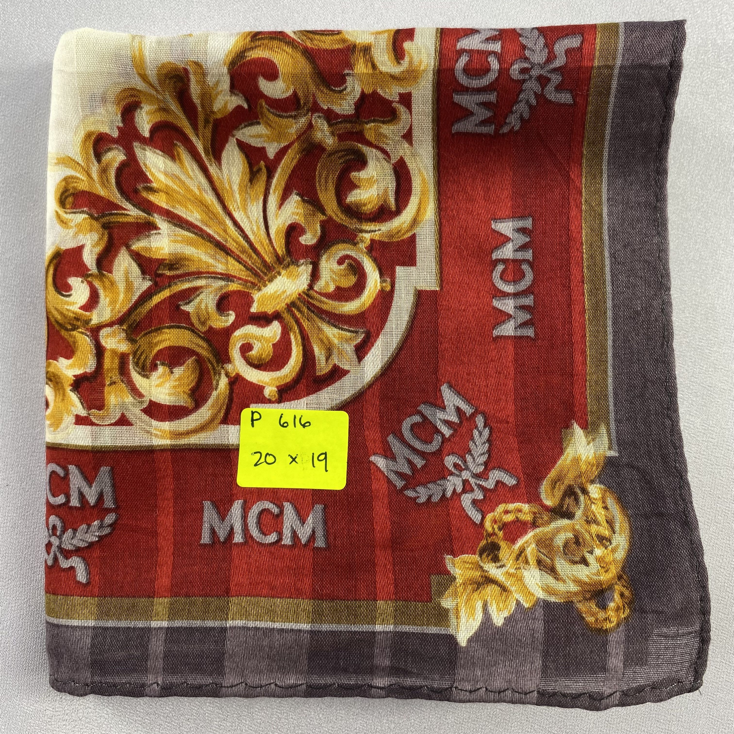 MCM × Vintage MCM Neckerchief / Bandana / Handkerchief-P616 Size ONE SIZE - 5 Thumbnail