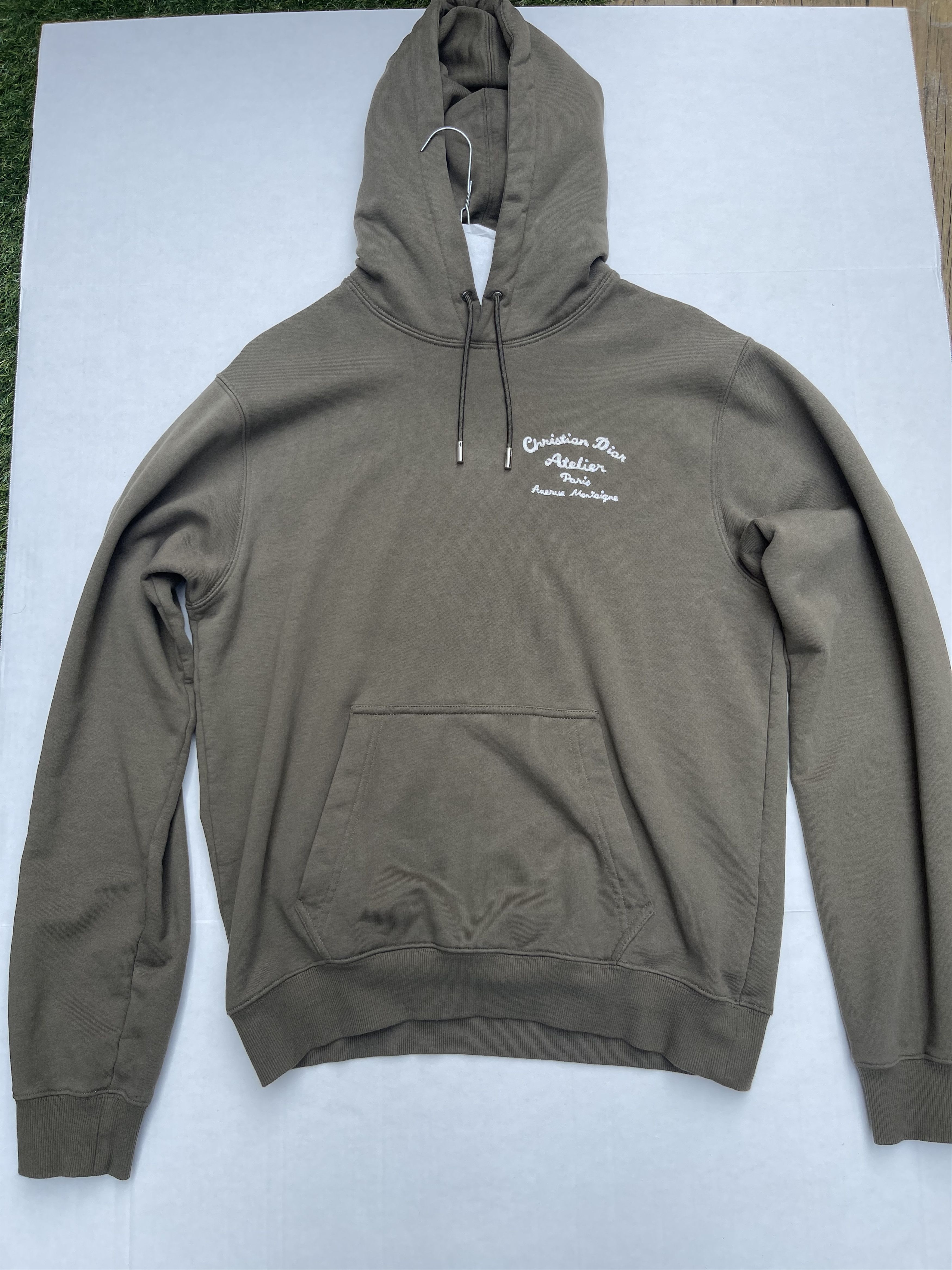 Christian Dior Monsieur Dior Homme Logo Embroidered Drawstring Hoodie Size US L / EU 52-54 / 3 - 1 Thumbnail