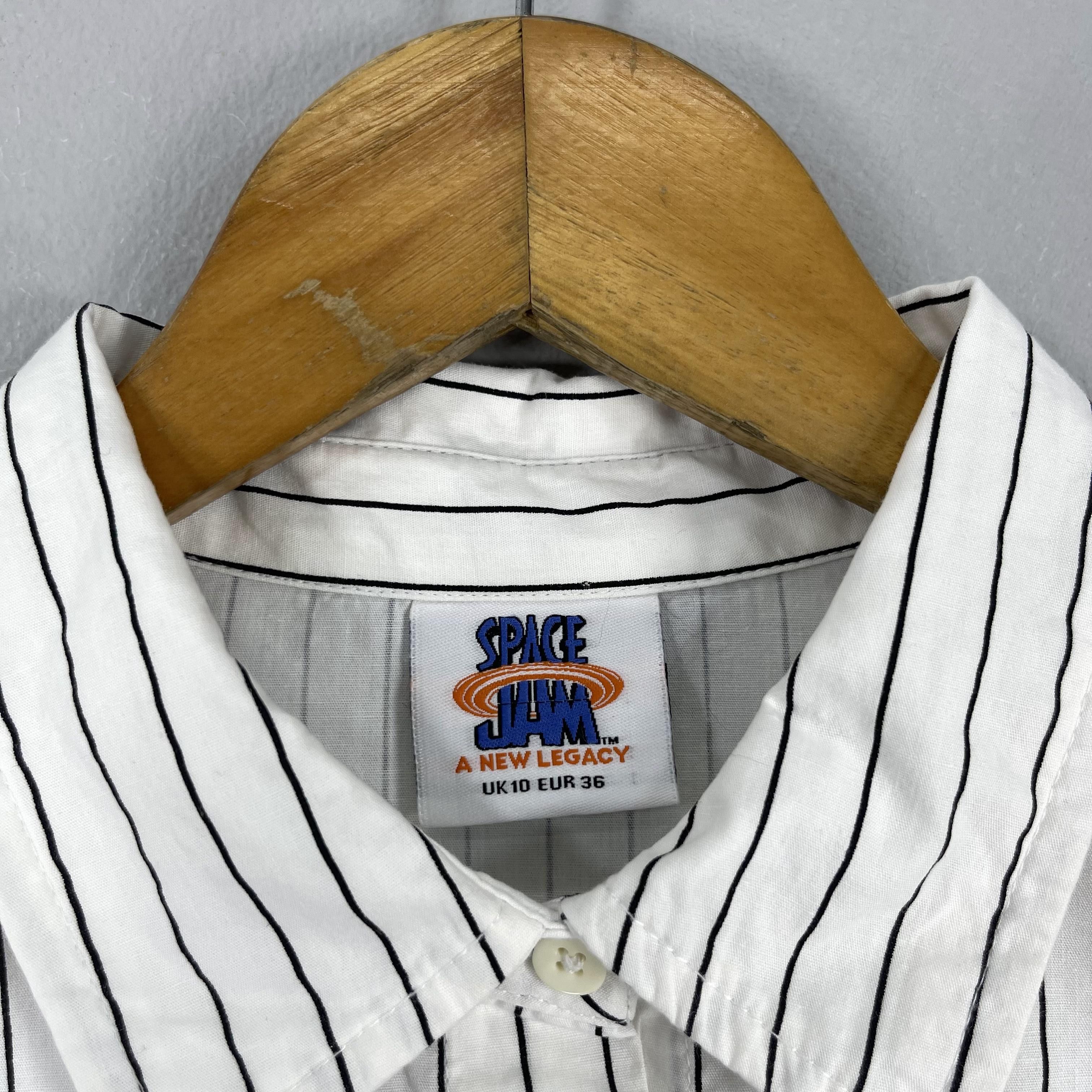 Warner Bros Vintage Y2K SPACE JAM Tunes Squad Nba Cartoons Shirt Size US M / EU 48-50 / 2 - 6 Thumbnail