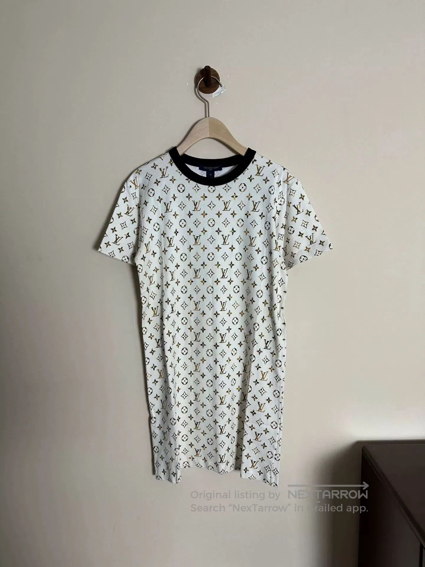Louis Vuitton LV Monogram Allover Logo Dress. Size XS / US 0-2 / IT 36-38 - 1 Thumbnail