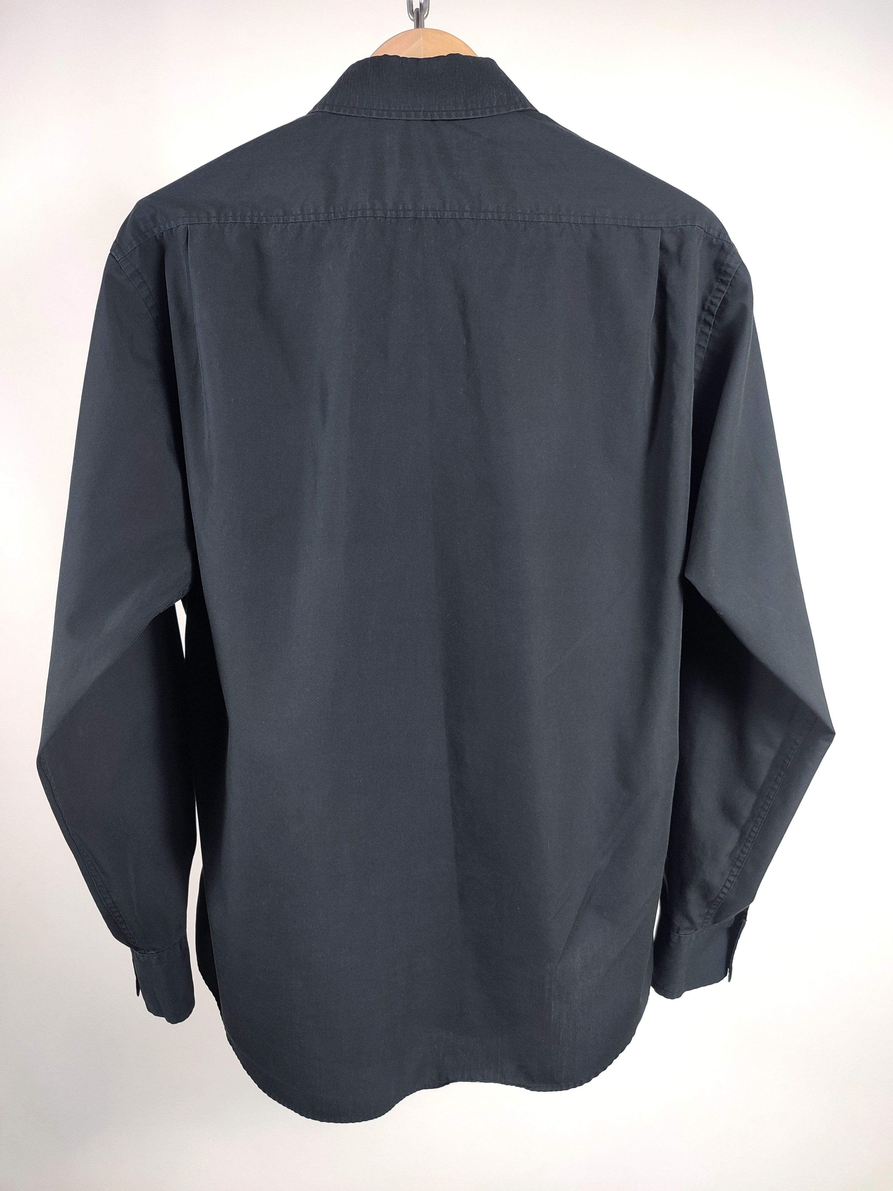 Yves Saint Laurent Ysl black vintage shirt Size US L / EU 52-54 / 3 - 9 Thumbnail
