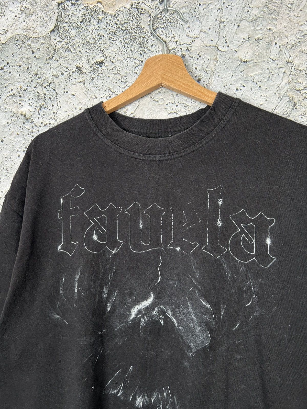 FAVELA Vintage Favela Streetwear Graphic Tee Grunge Rock Punk Metal Size US L / EU 52-54 / 3 - 3 Thumbnail