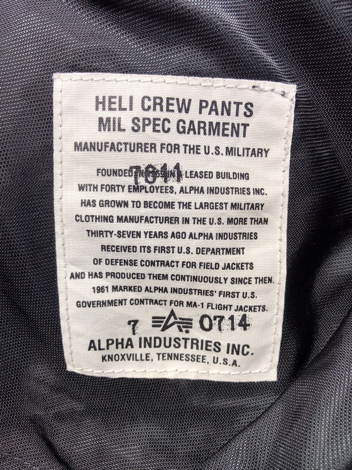Alpha Industries Alpha Industries Parachute Pants Size US 29 - 17 Thumbnail