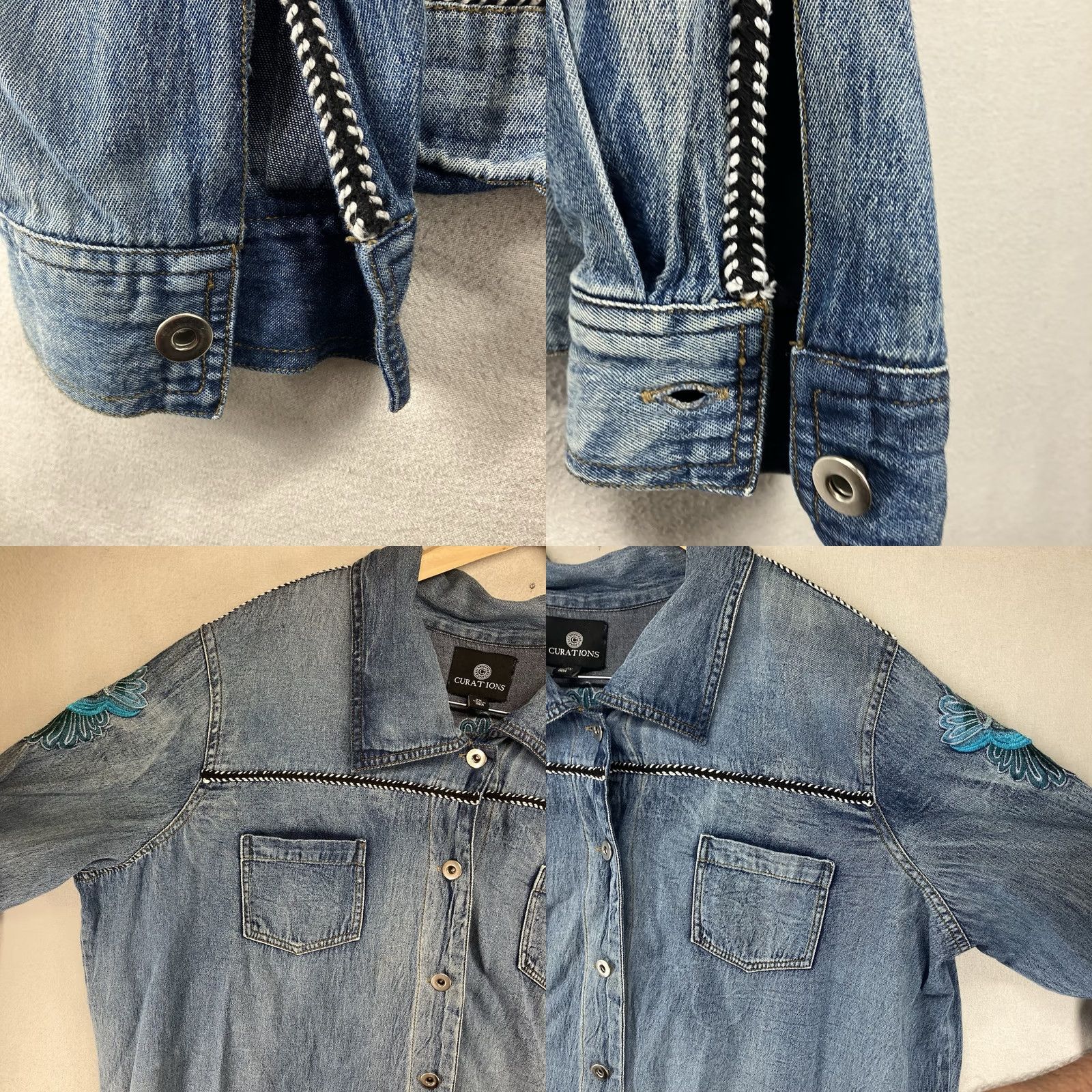 Denime VINTAGE No (adjust if vintage) - Sorry, cannot determine vintage status from provided data. Size XXL / US 16-18 / IT 52-54 - 9 Thumbnail