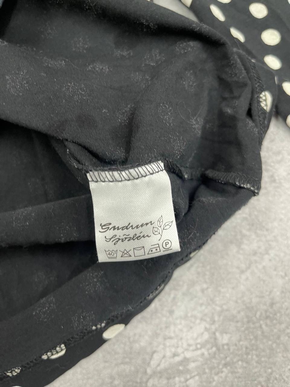 Gudrun Sjoden Gudrun Sjödén Women Blouse Black Polka Dot Size M Size M / US 6-8 / IT 42-44 - 5 Thumbnail