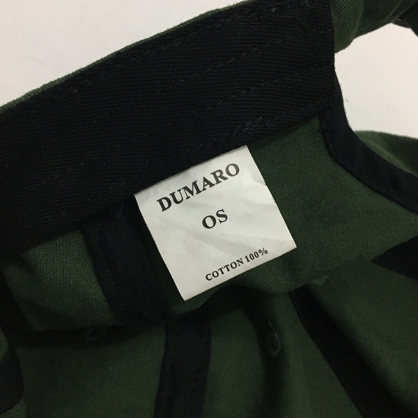 Vintage Dumaro Kunst Haus Olive Cap Size ONE SIZE - 8 Thumbnail