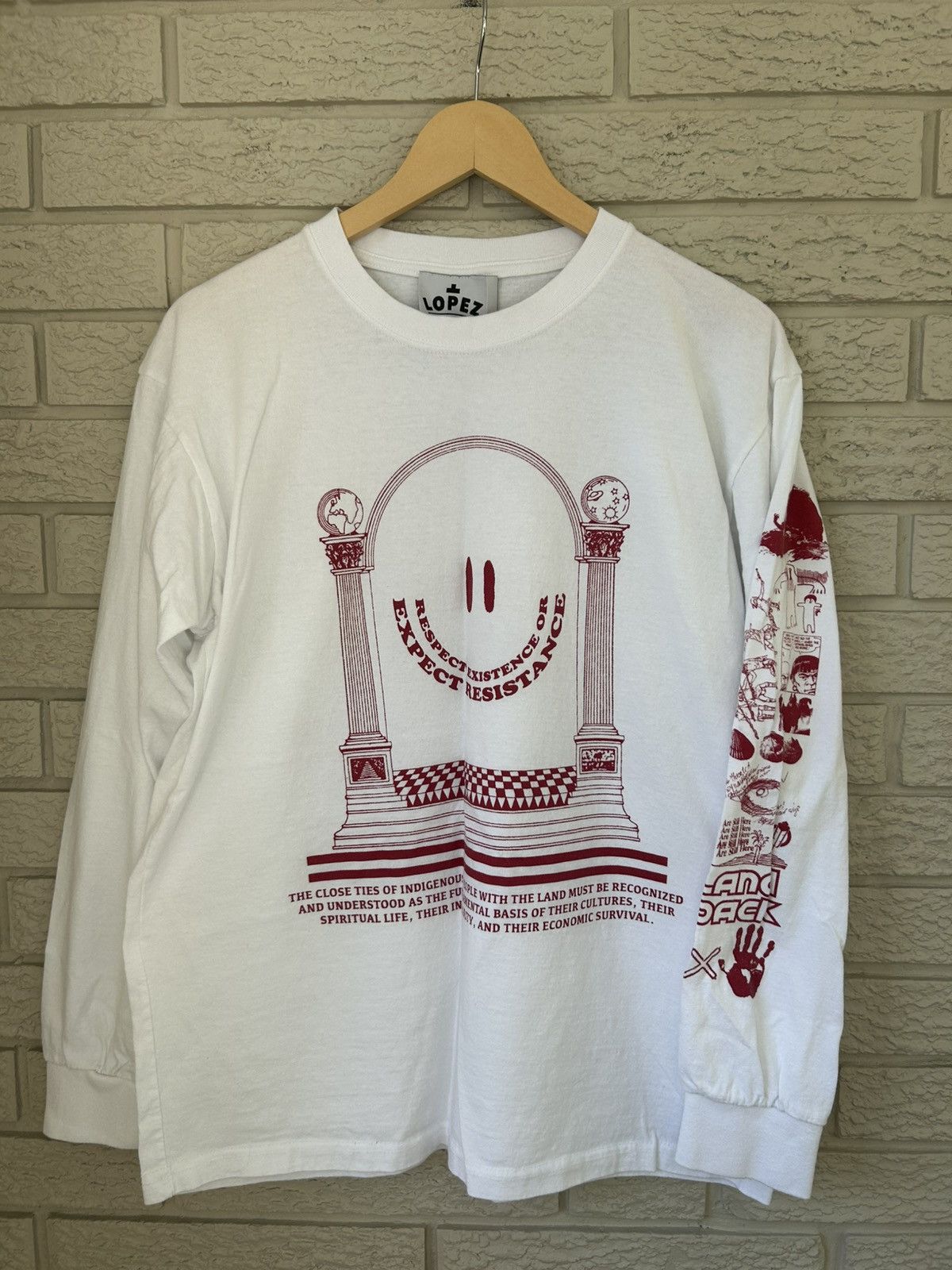 Vintage Vintage Turtle Island Indigenous Long Sleeve Shirt Size US L / EU 52-54 / 3 - 1 Thumbnail