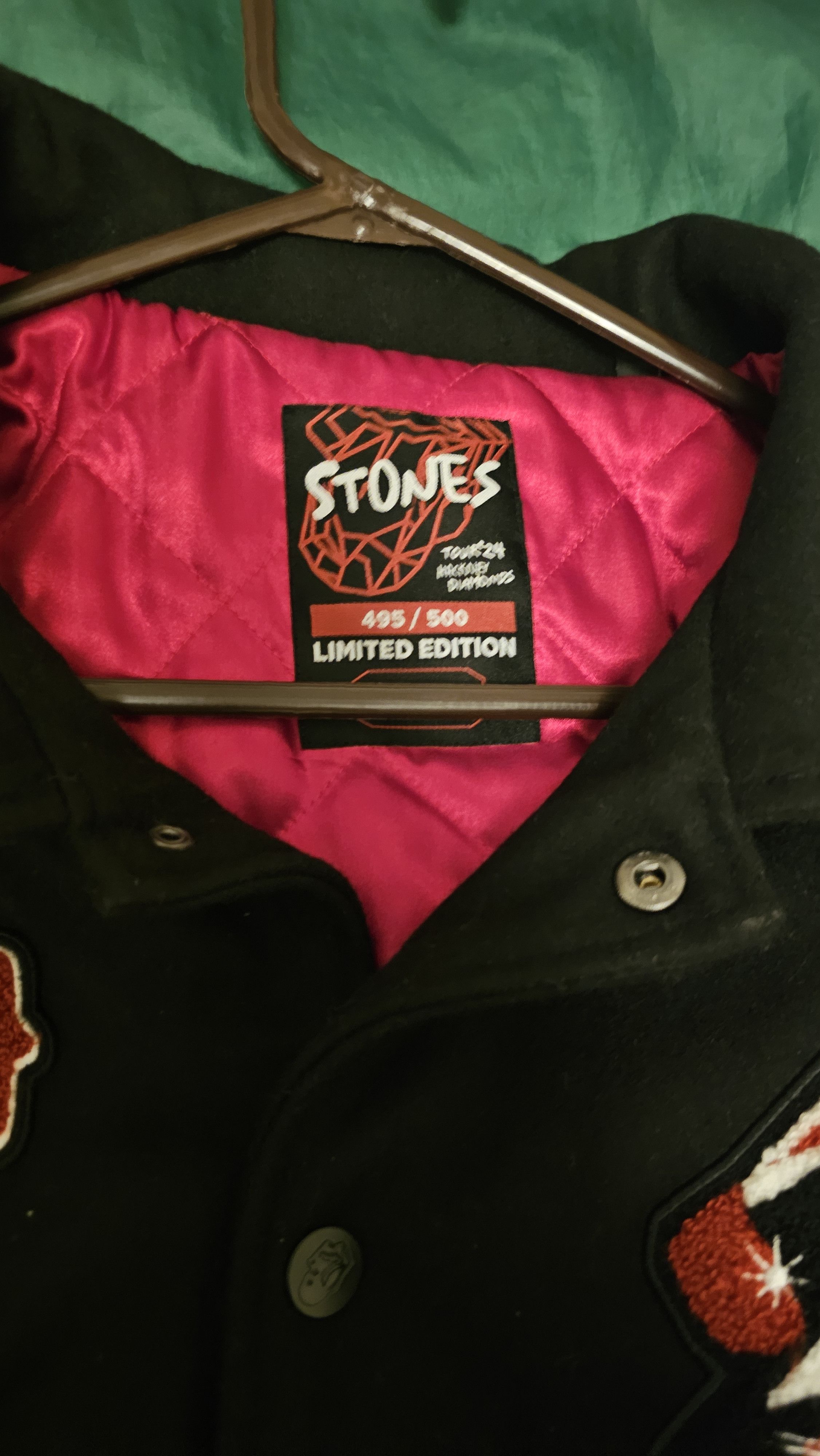 The Rolling Stones × Vintage Rolling Stones 495/500 Tour jacket Size US XXL / EU 58 / 5 - 4 Thumbnail