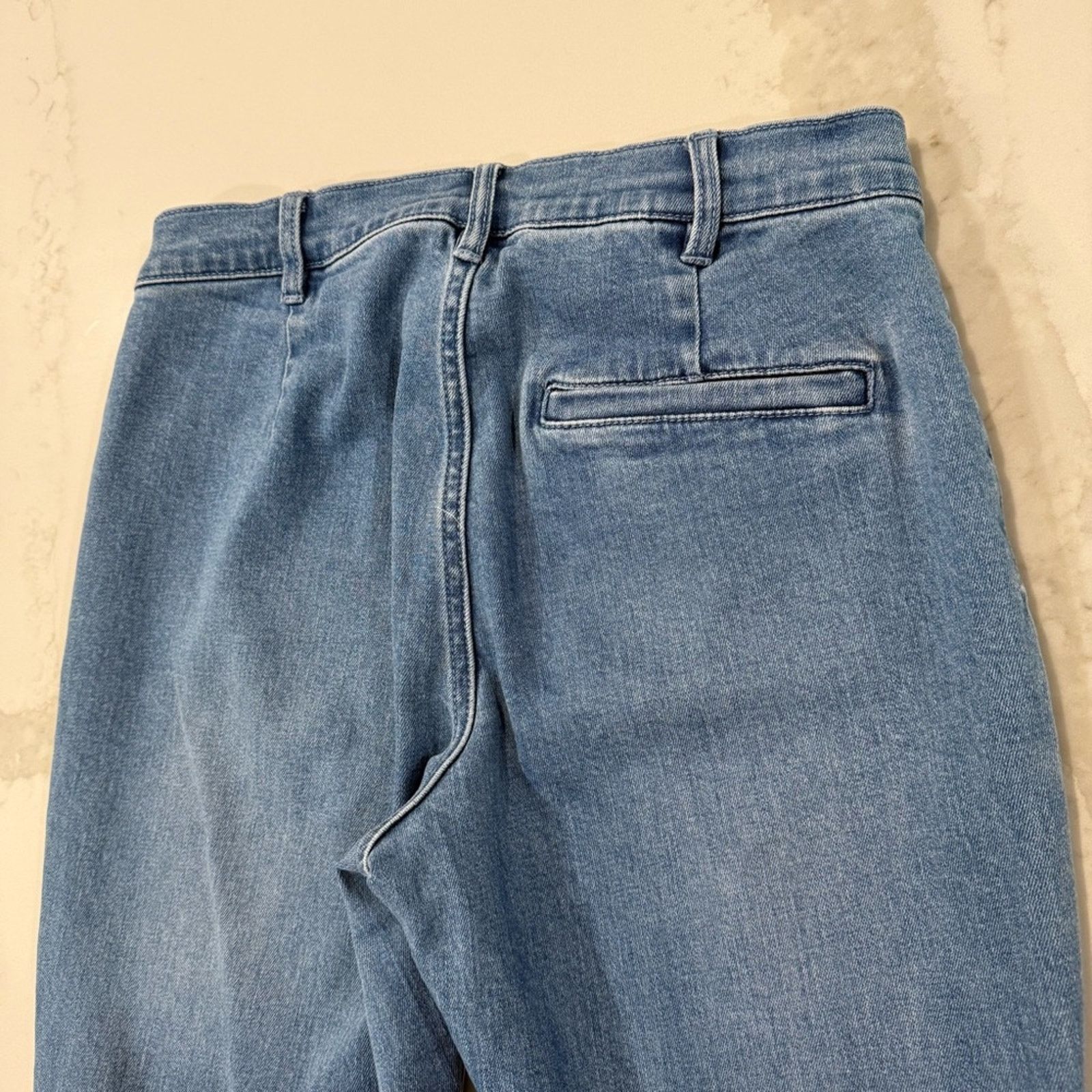 J.McLaughlin J. McLaughlin Yara Straight Tapered Leg Denim Jeans Womens 0 Size 25" / US 0 / IT 36 - 8 Thumbnail