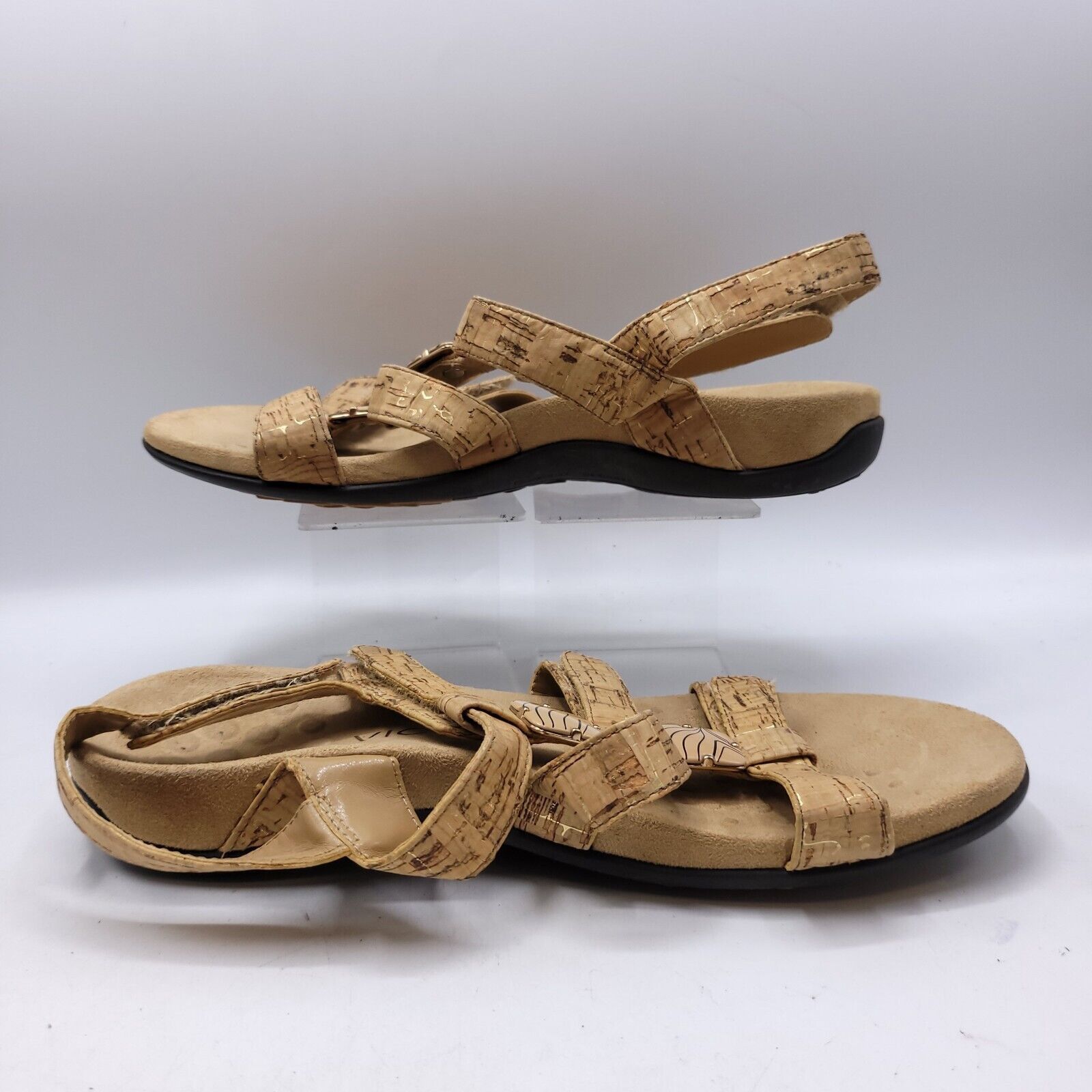 Vionic Vionic 44 Amber Slide Sandals Womens Size 7 TVW1275 Beige Size US 7 / IT 37 - 6 Thumbnail